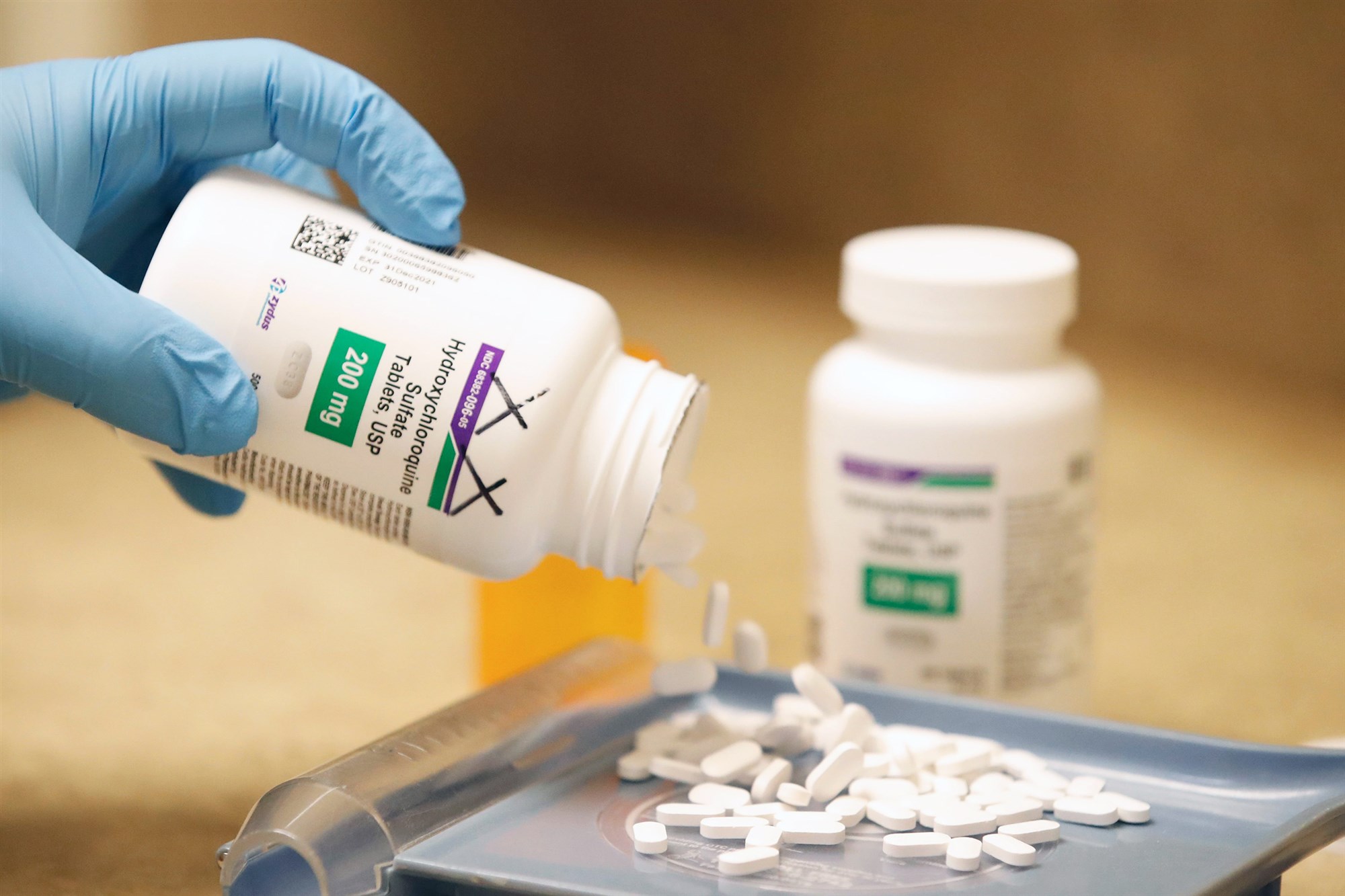 WHO temporarily puts a hold on hydroxychloroquine testing