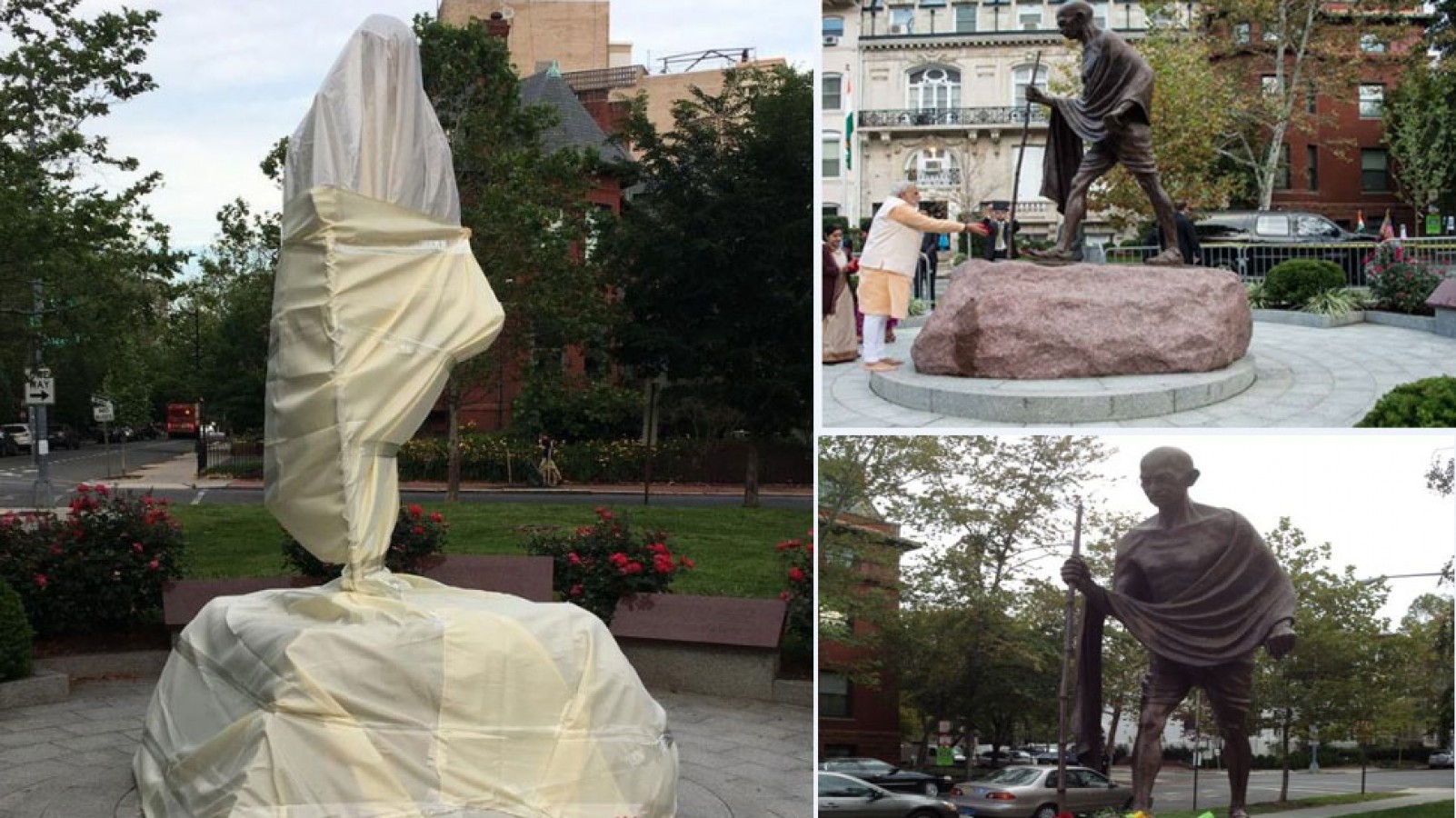 US Riots: Gandhi statue in Washington desecrated, US envoy apologises