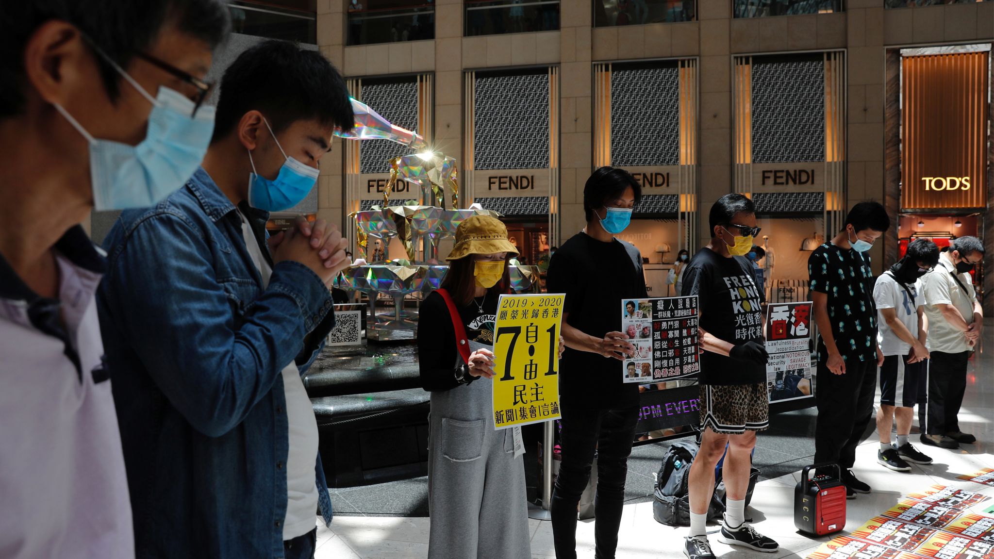 Suspects arrested under the new security law could be tried in mainland China