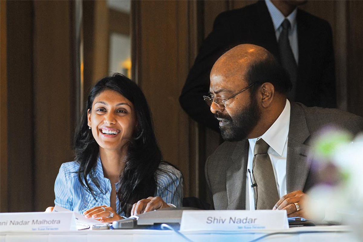 Roshni Nadar Malhotra succeeds Shiv Nadar as the Chairperson of HCL, becomes the country’s richest woman