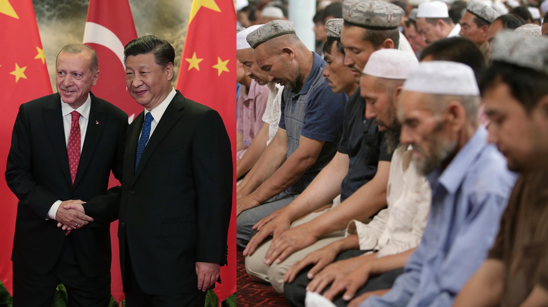 President of Turkey Recep Tayyip Erdogan in China