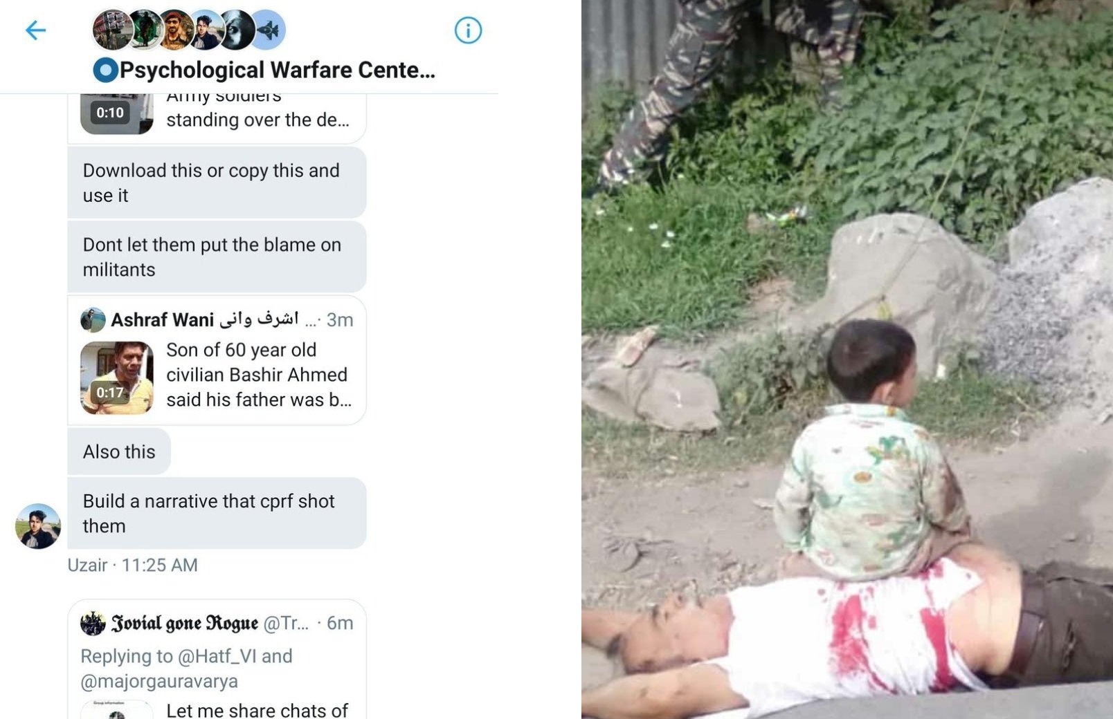 Smear campaign and false propaganda against CRPF surfaces