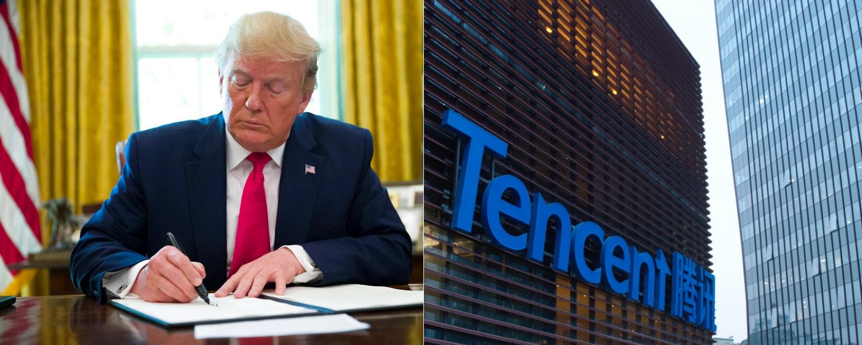 trump tencent