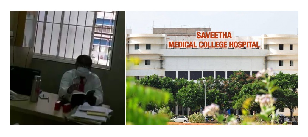 Chennai’s Saveetha Hospital doctor Robert Louis forces cancer patient to read Bible