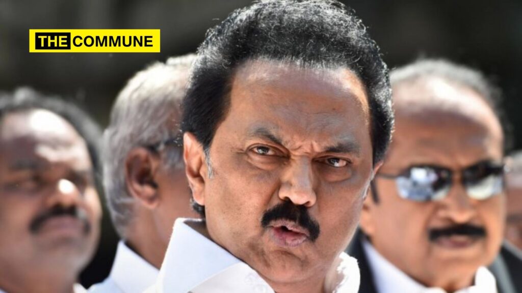 MK Stalin DMK land scam