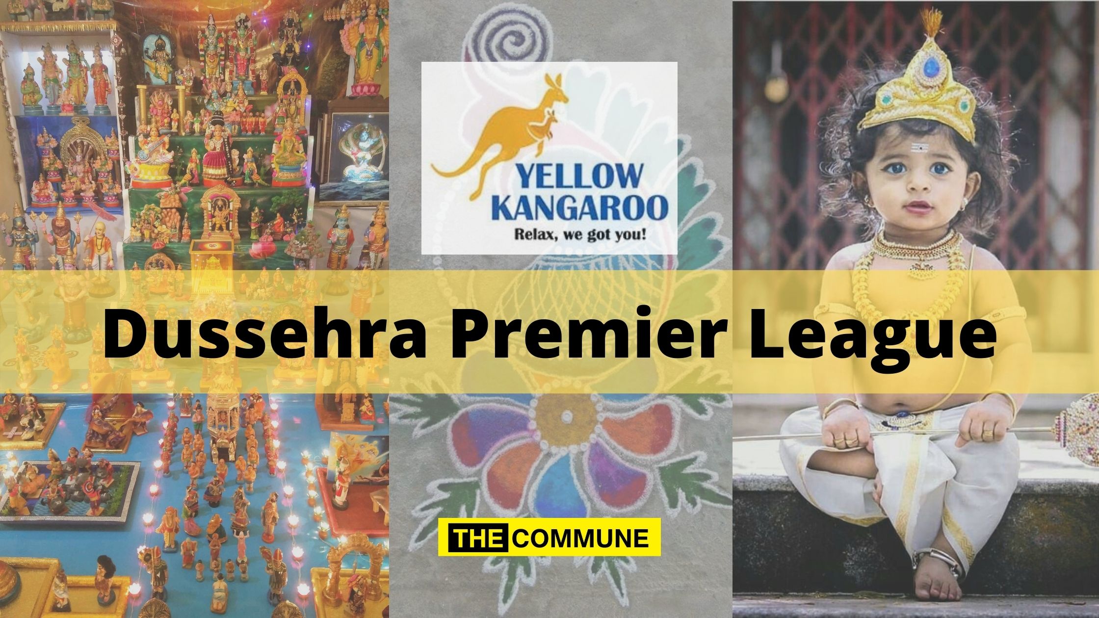 Presenting, Dussehra Premier League – the online Navarathri gala