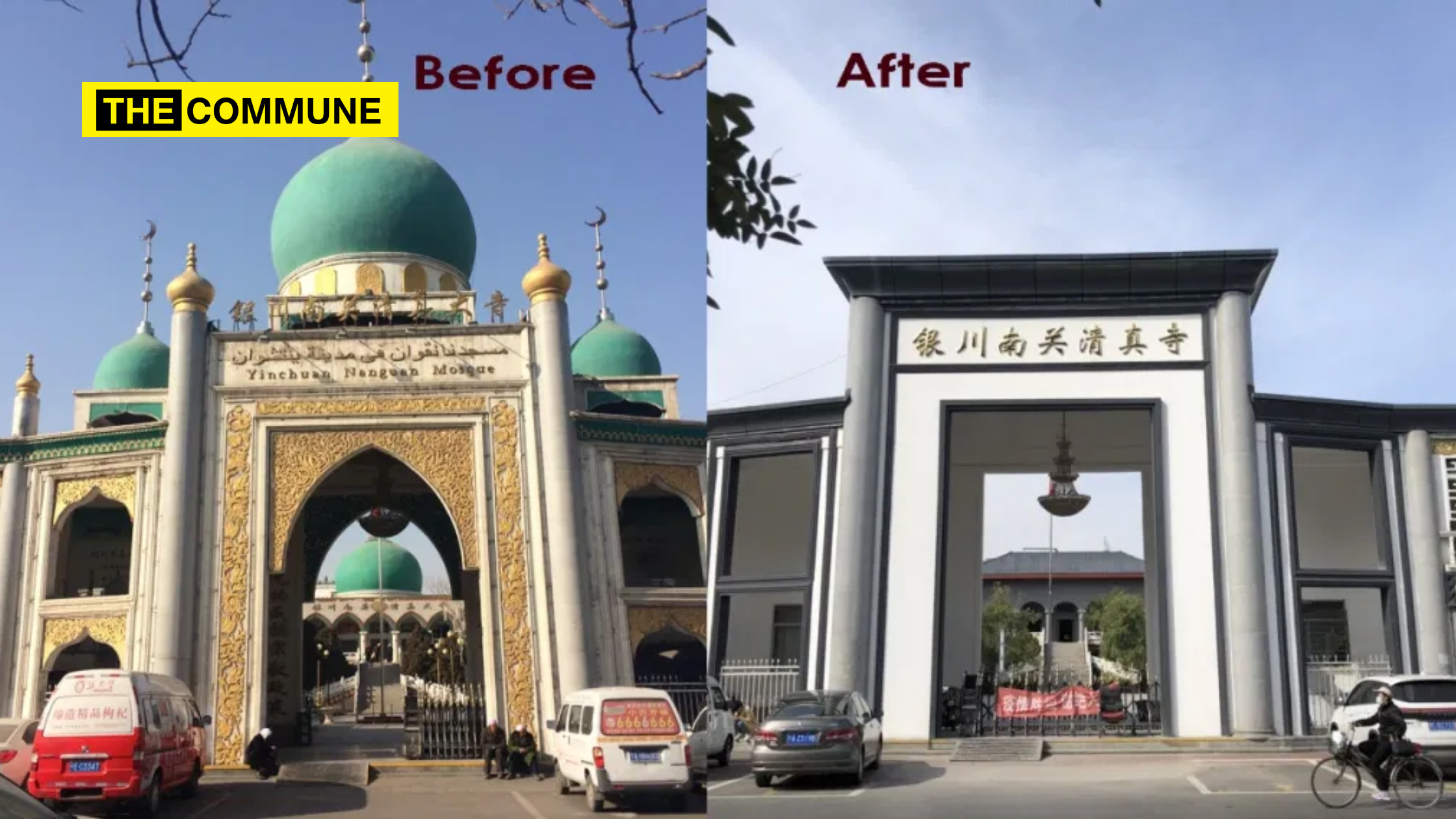 China ‘sinicizes’ Islamic monuments: Removes domes, minarets, Islamic texts and other symbols