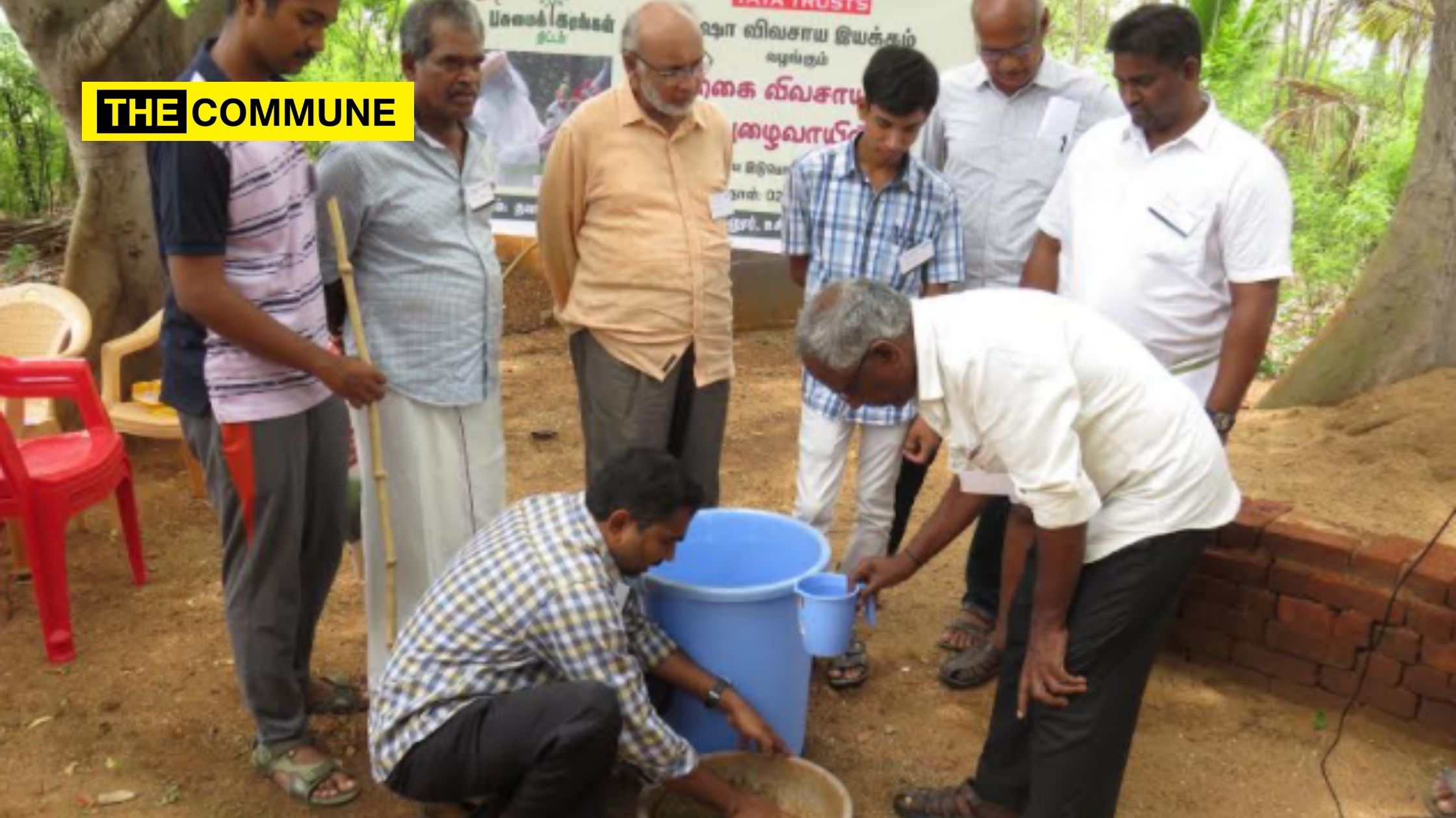 Isha Agro Movement organizes Natural Input Preparation Training