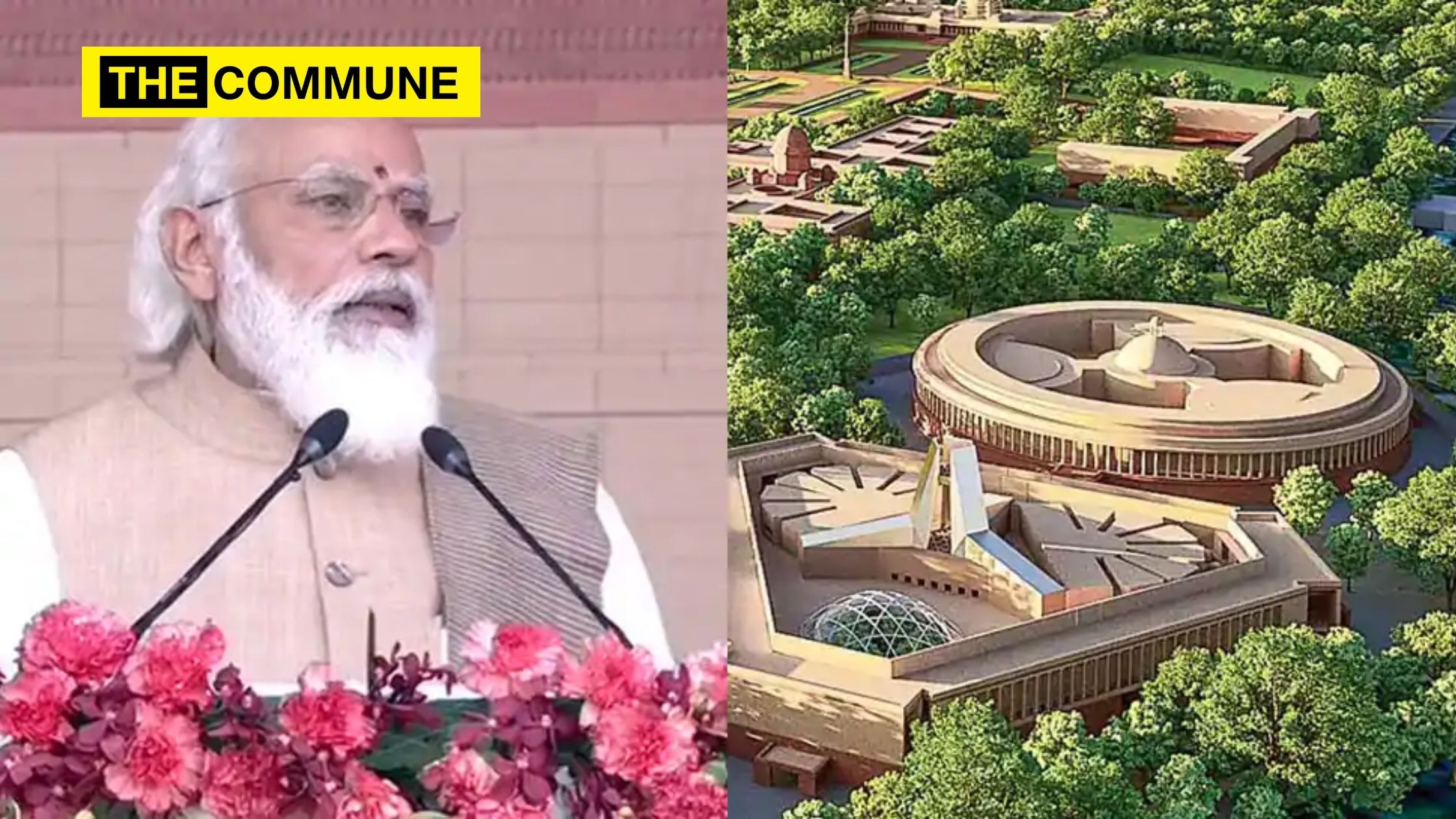 PM Modi Lays Foundation Stone For New Parliament Building - The Commune