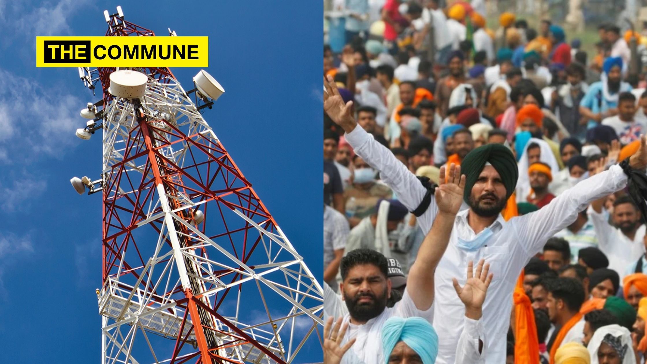 ‘Farmer’ protesters damage almost 1300 Reliance Jio towers in Punjab