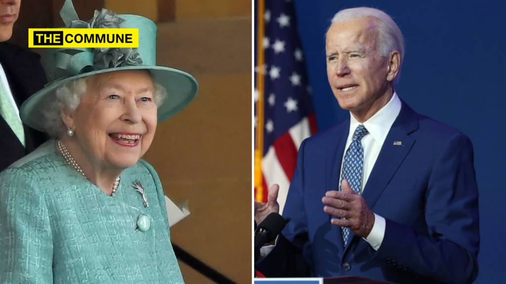 Queen Elizabeth II and Joe Biden for G7 summit