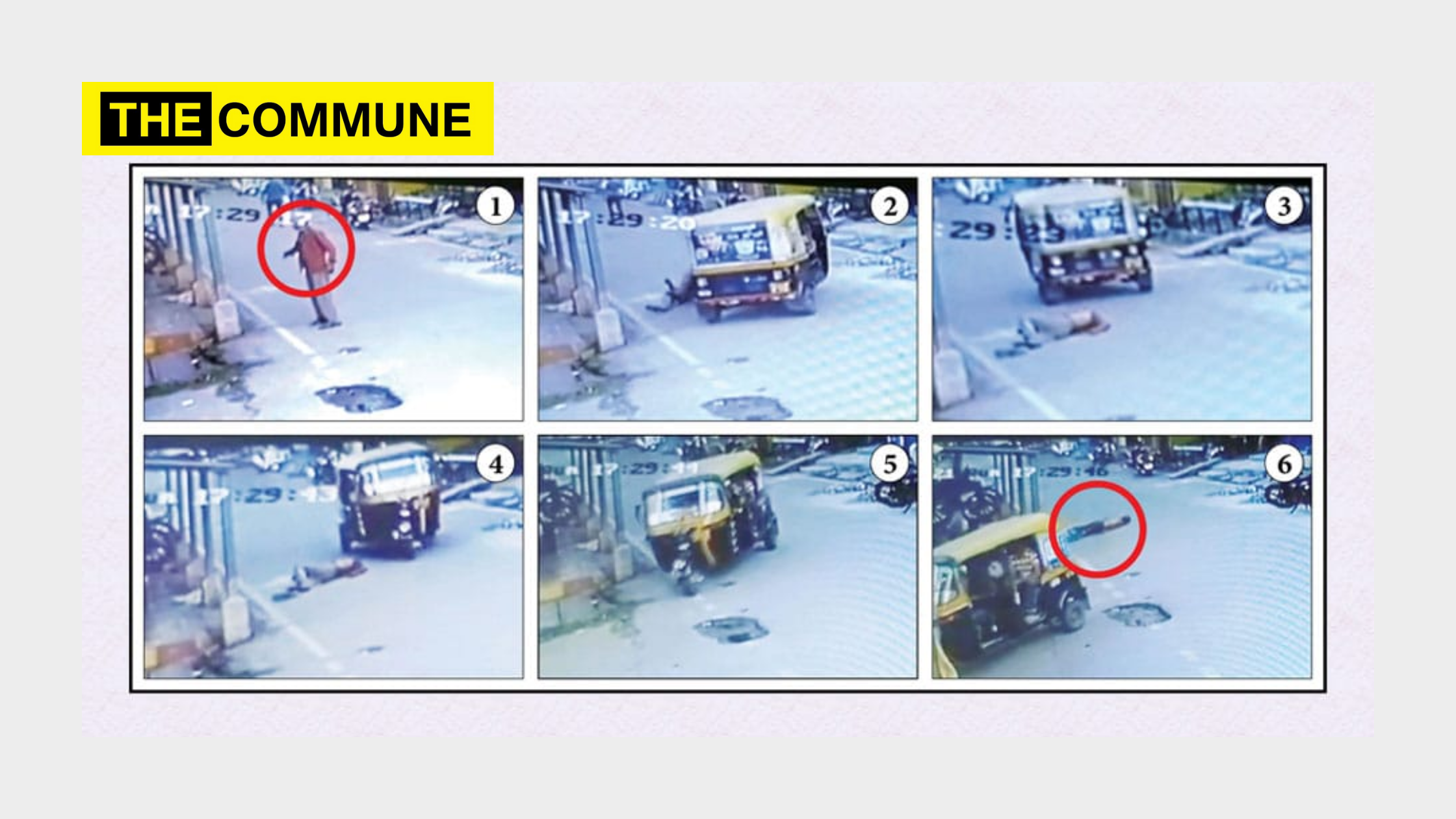 SHOCKING! Brutal Murder Captured On CCTV: Auto Driver Mercilessly Runs ...