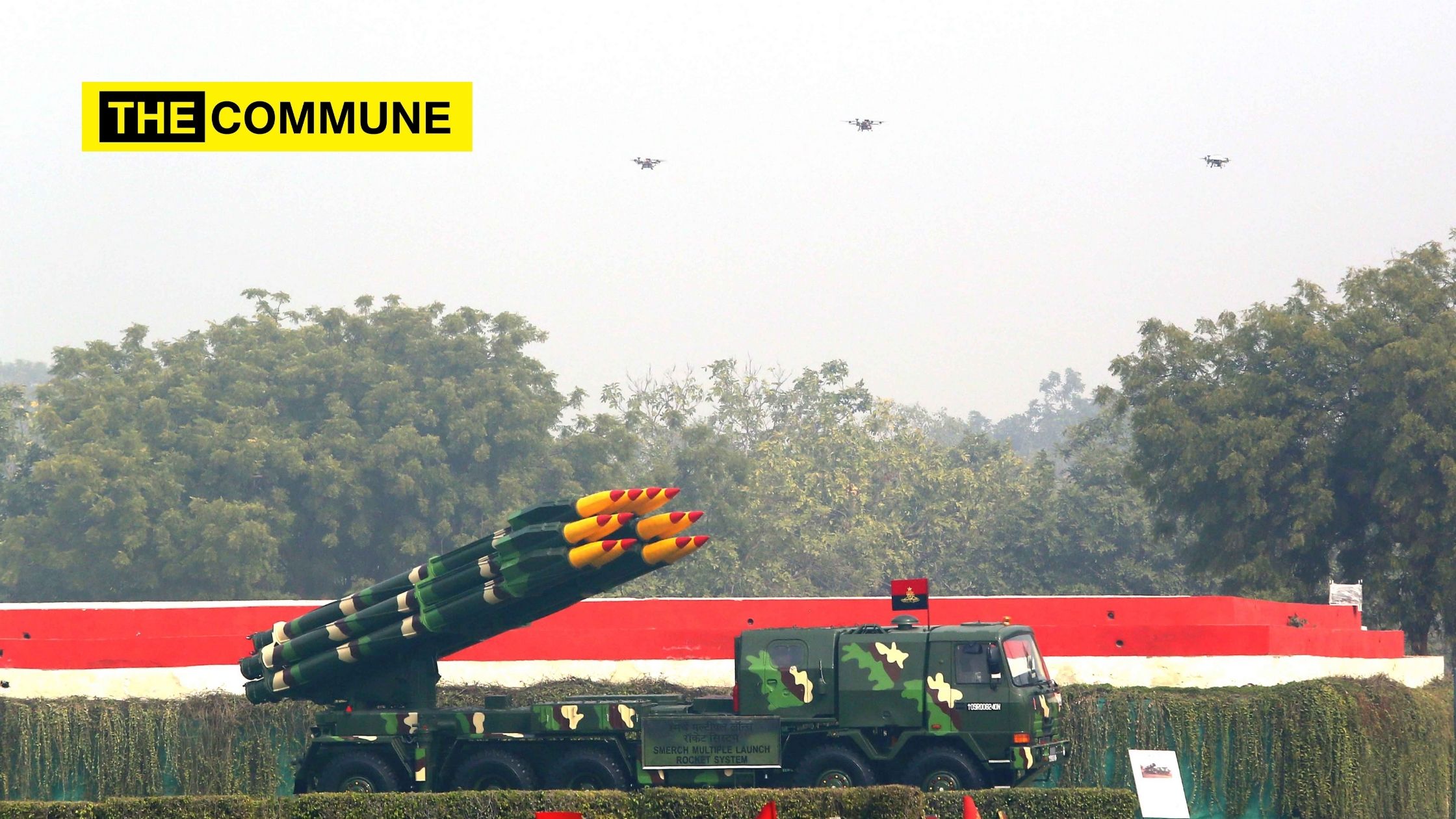 Indian Army Demonstrates Drone Swarms During Army Day Parade - The Commune