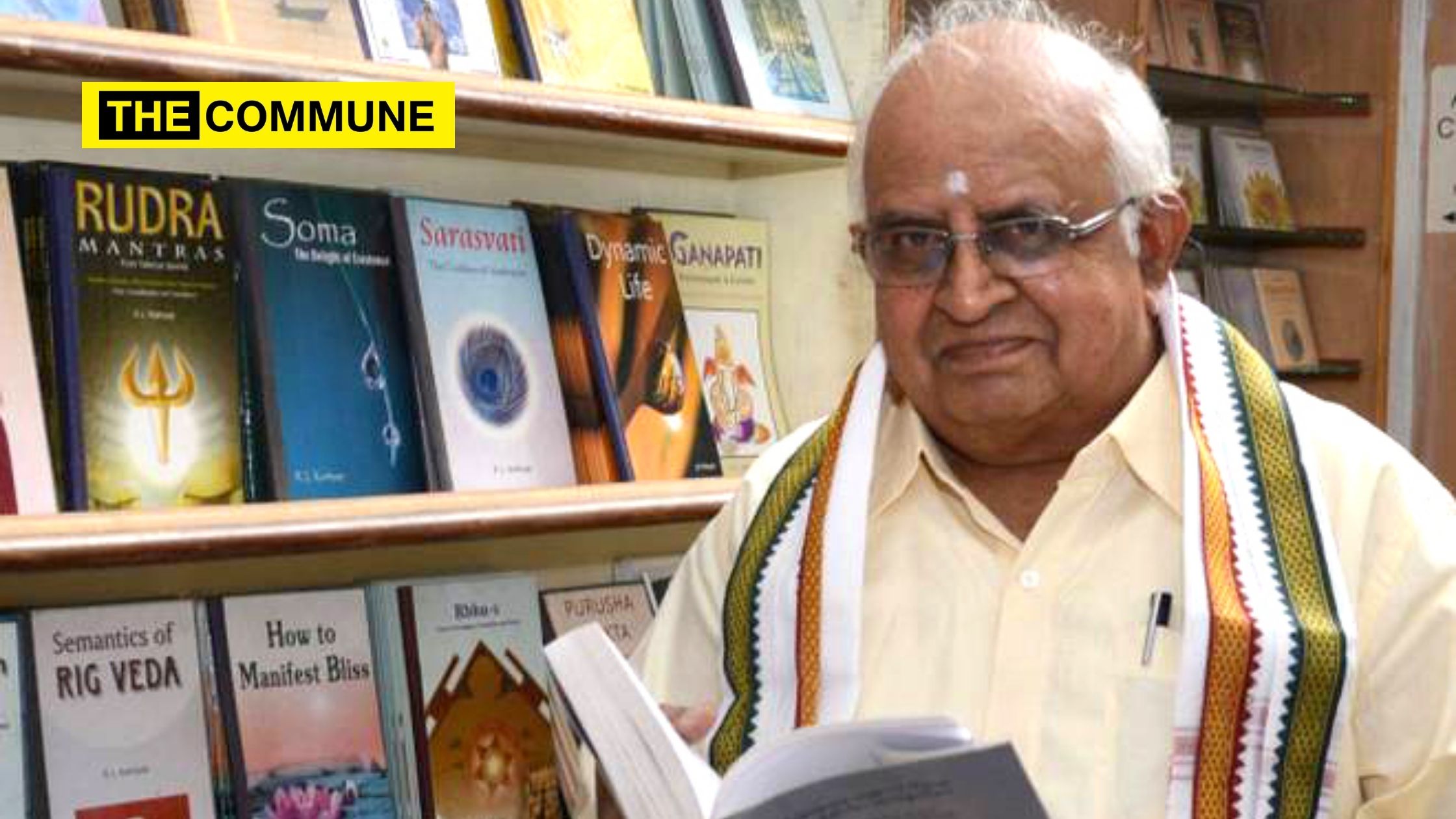 Padma Shri conferred on the man who conquered Computers and Vedas alike