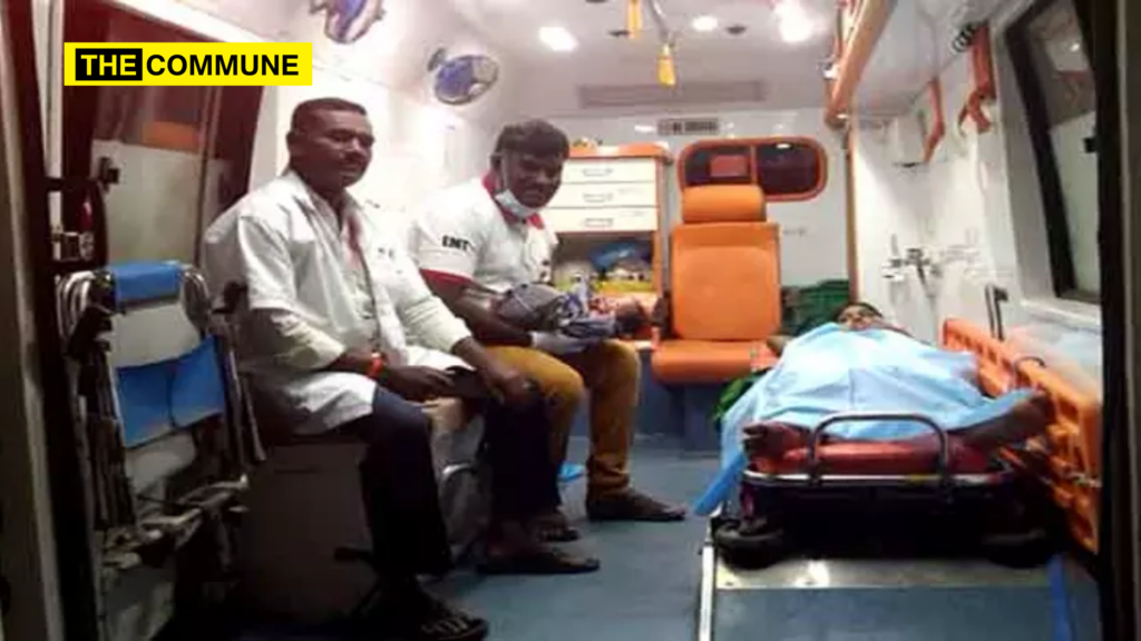 birth inside ambulance