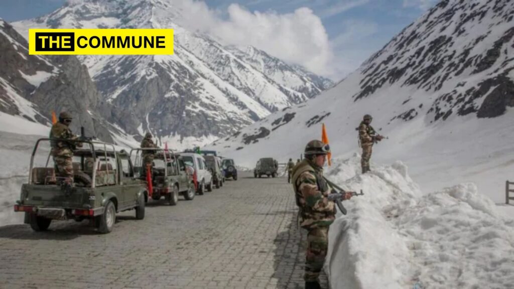 china India border soldiers