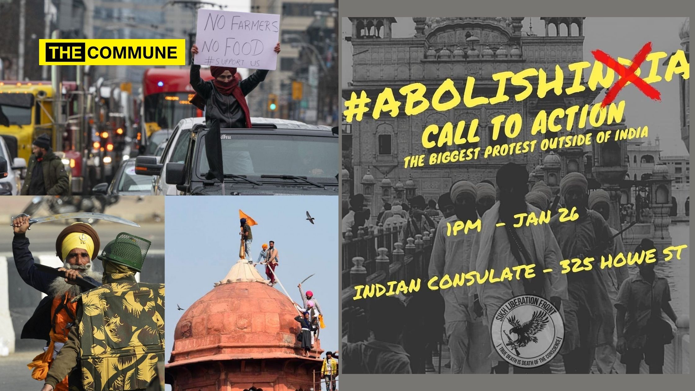 What connects a protest in Vancouver, Canada to the Republic Day riots in Delhi? Poetic Justice Foundation