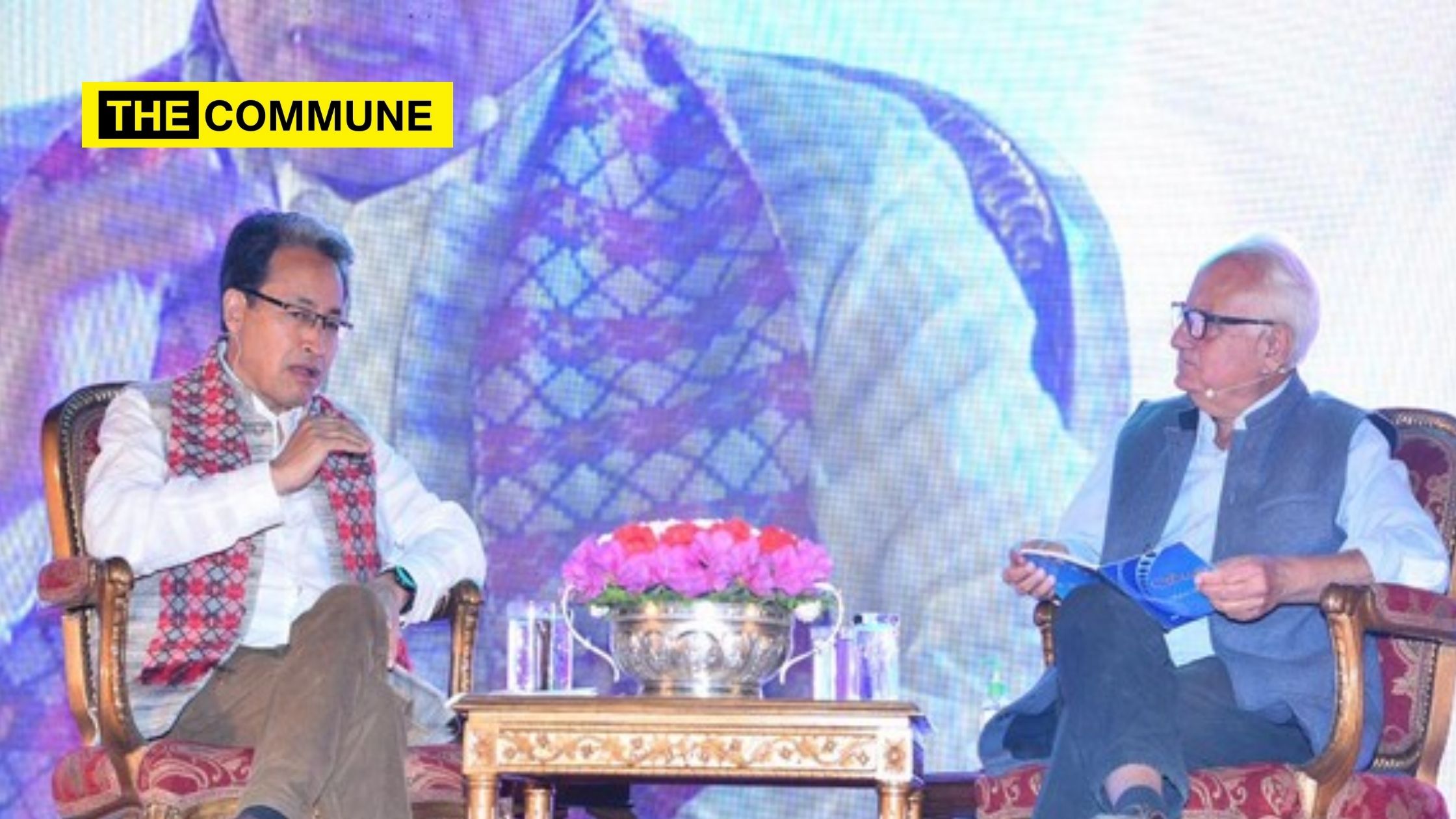 Indian embassy in Kathmandu hosts interaction with Sonam Wangchuk and author Kanak Mani Dixit sonam wangchuk