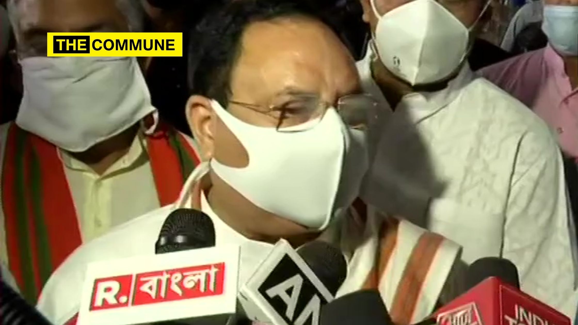 "Ready To Fight Democratically", Says JP Nadda In West Bengal, As ...