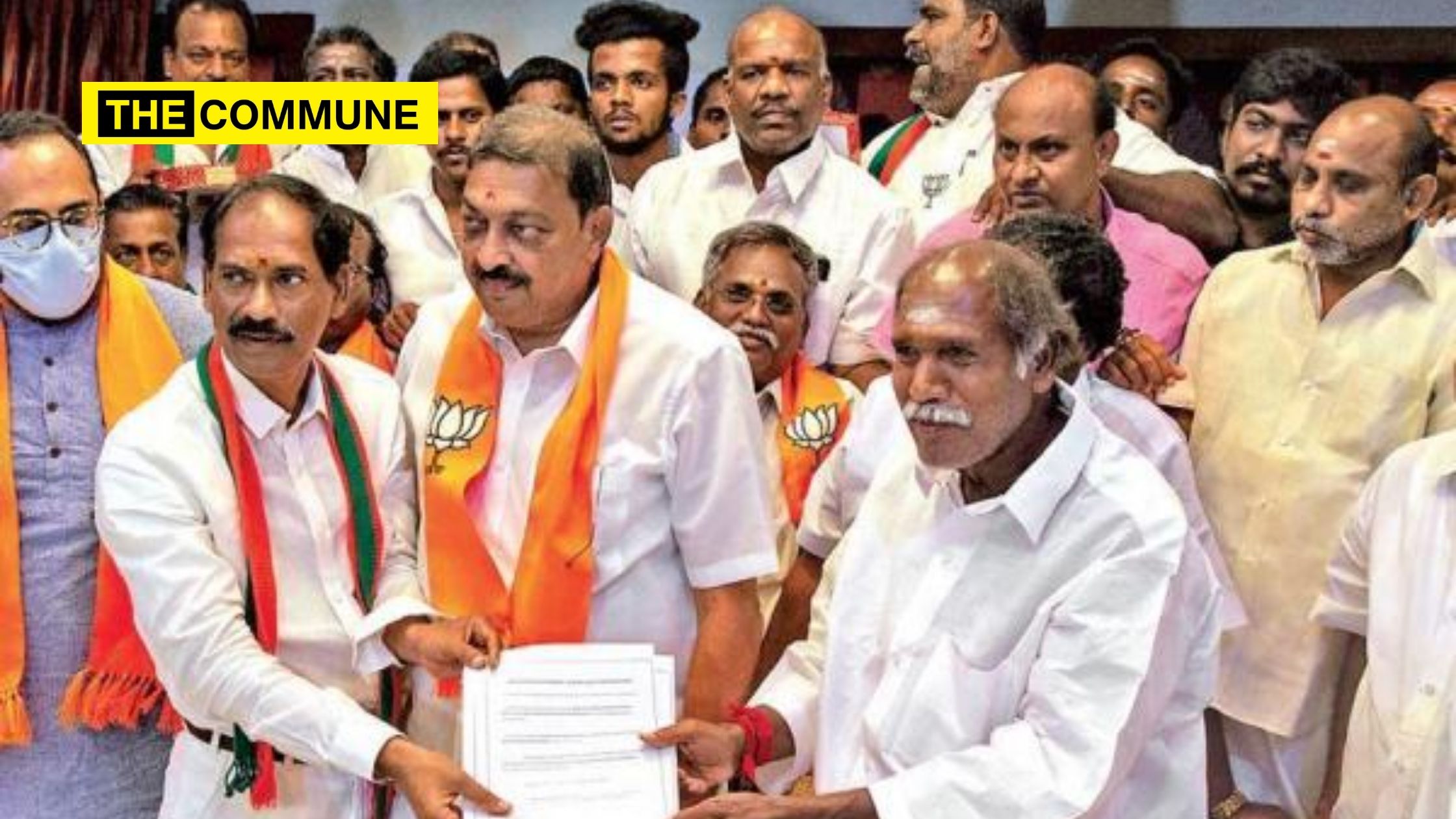NR Congress’ Rangasamy selected as Puducherry assembly speaker
