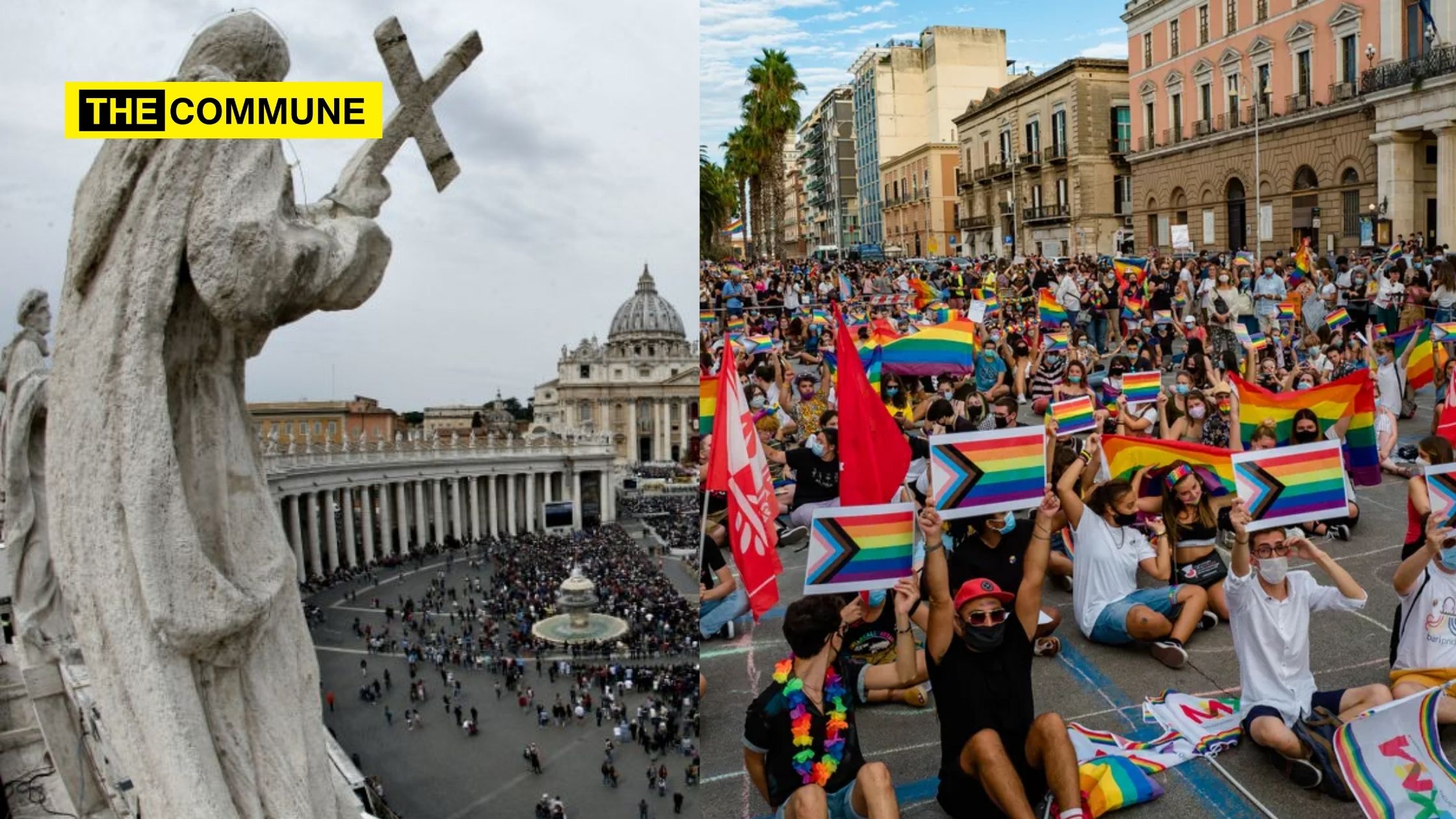 Vatican's Homophobia Shines Through The Cross, Opposes Italy's New Bill ...