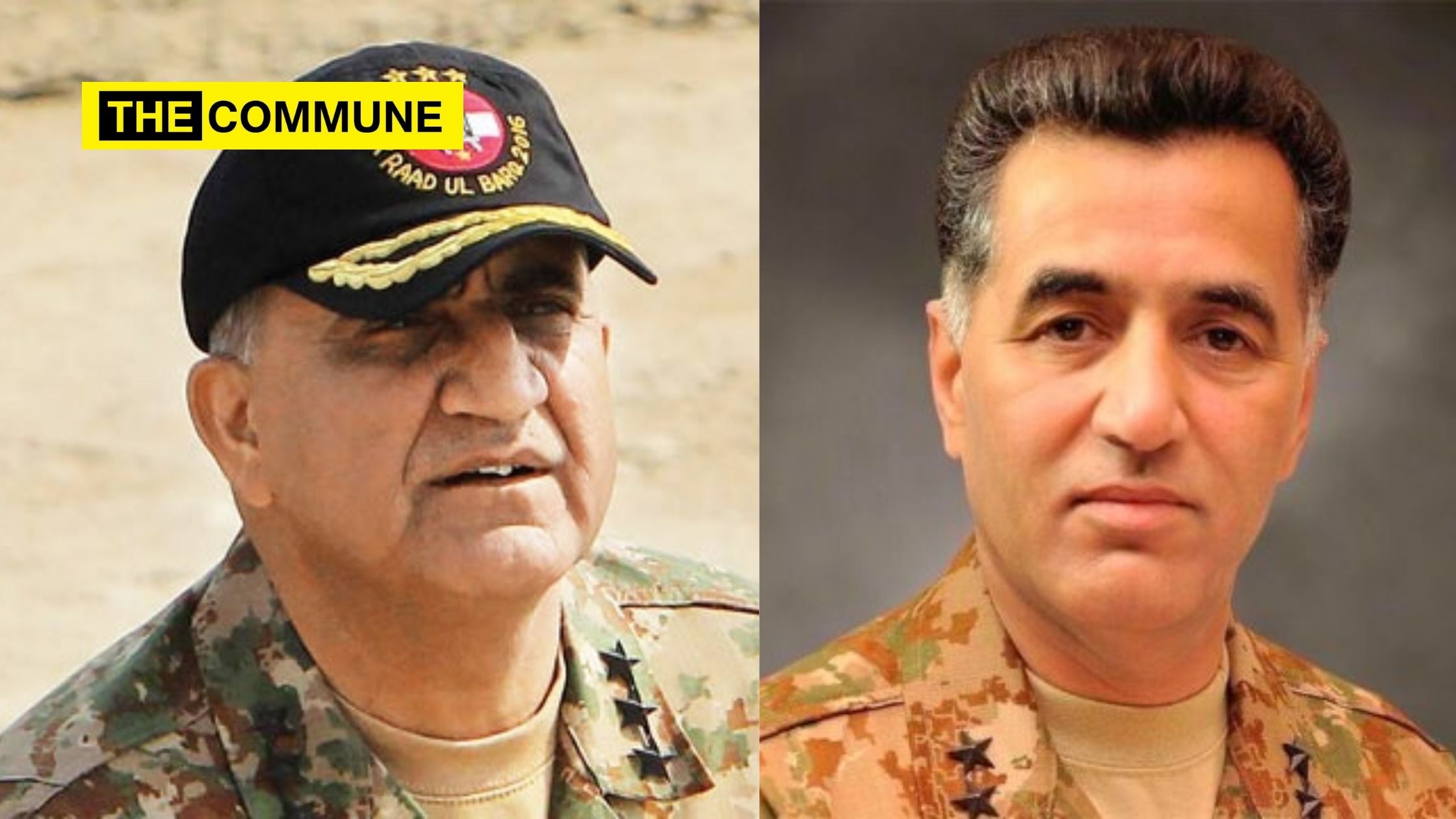 Trouble in the upper echelon of Pakistan Army, Gen Bajwa wants ISI chief Lt Gen Hameed gone bajwa hameed pakistan army