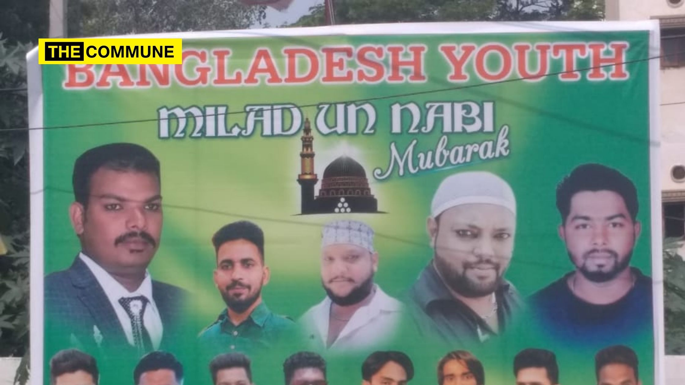 Shocking: Posters of illegal Bangladeshi Muslims wishing for Miladi-un-Nabi spotted in Hyderabad