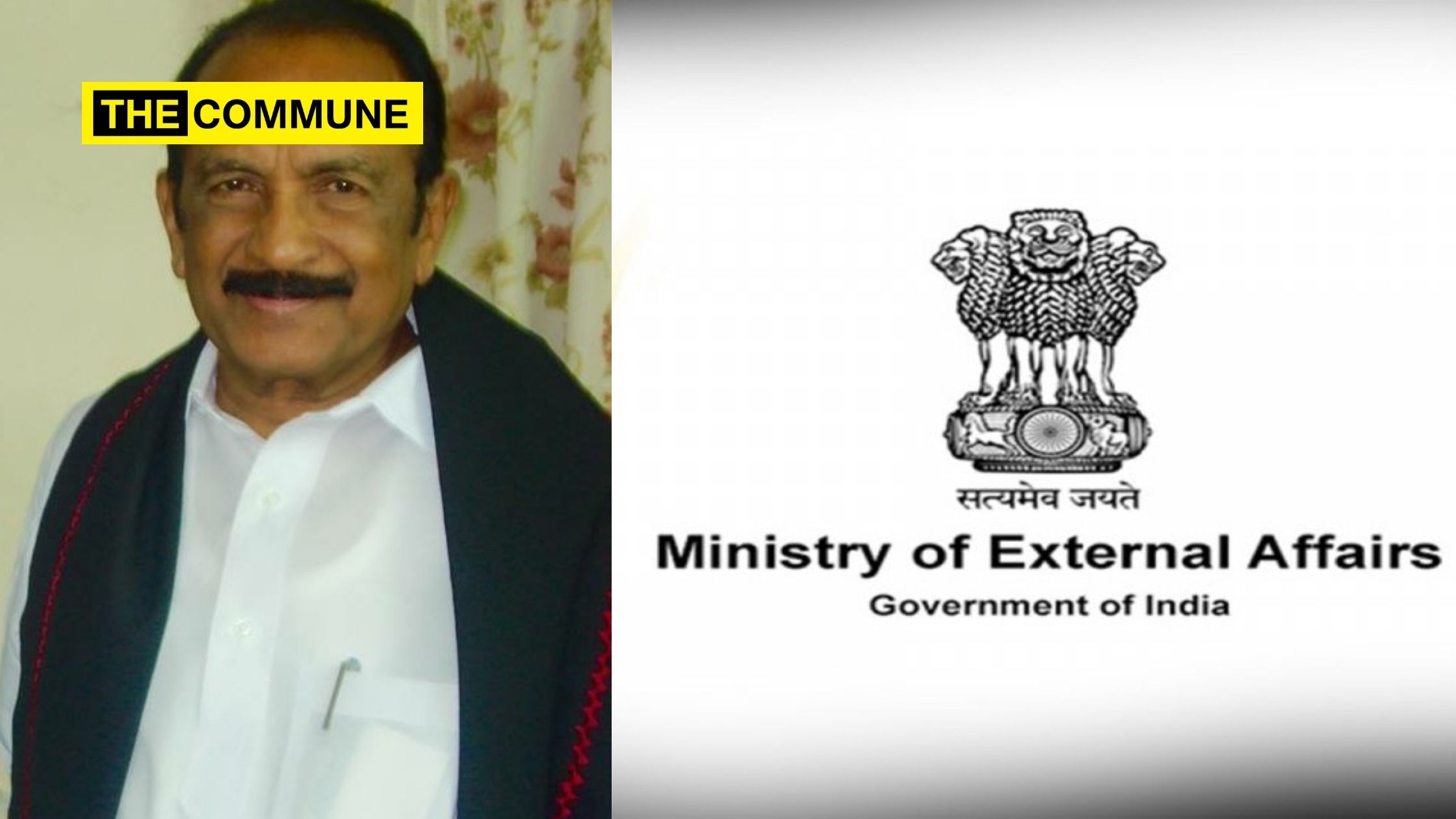 “Delivering on legitimate aspirations of Tamil community is in the best interests of Sri Lanka”, MEA responds to Vaiko’s question