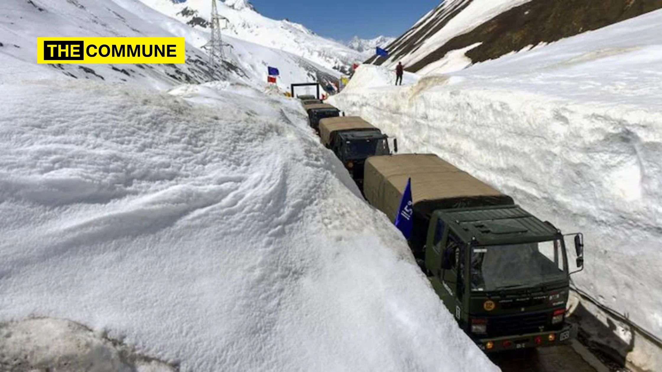 BRO achieves rare feat, Zoji La Pass opened for traffic after just 73 days of its closure