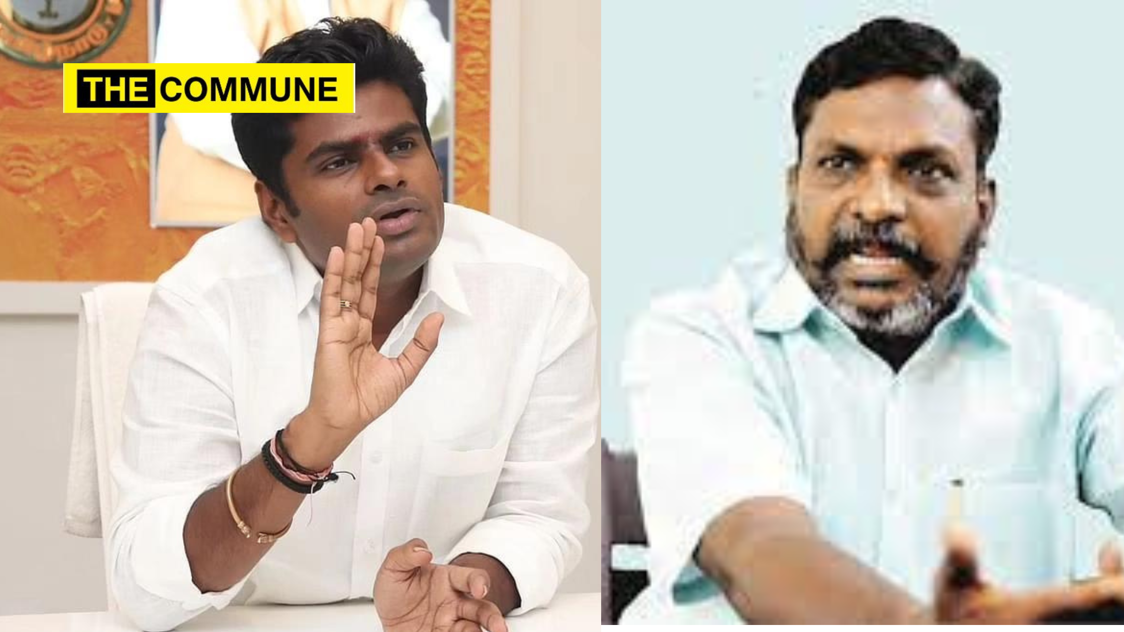 annamalai thirumavalavan vck bjp