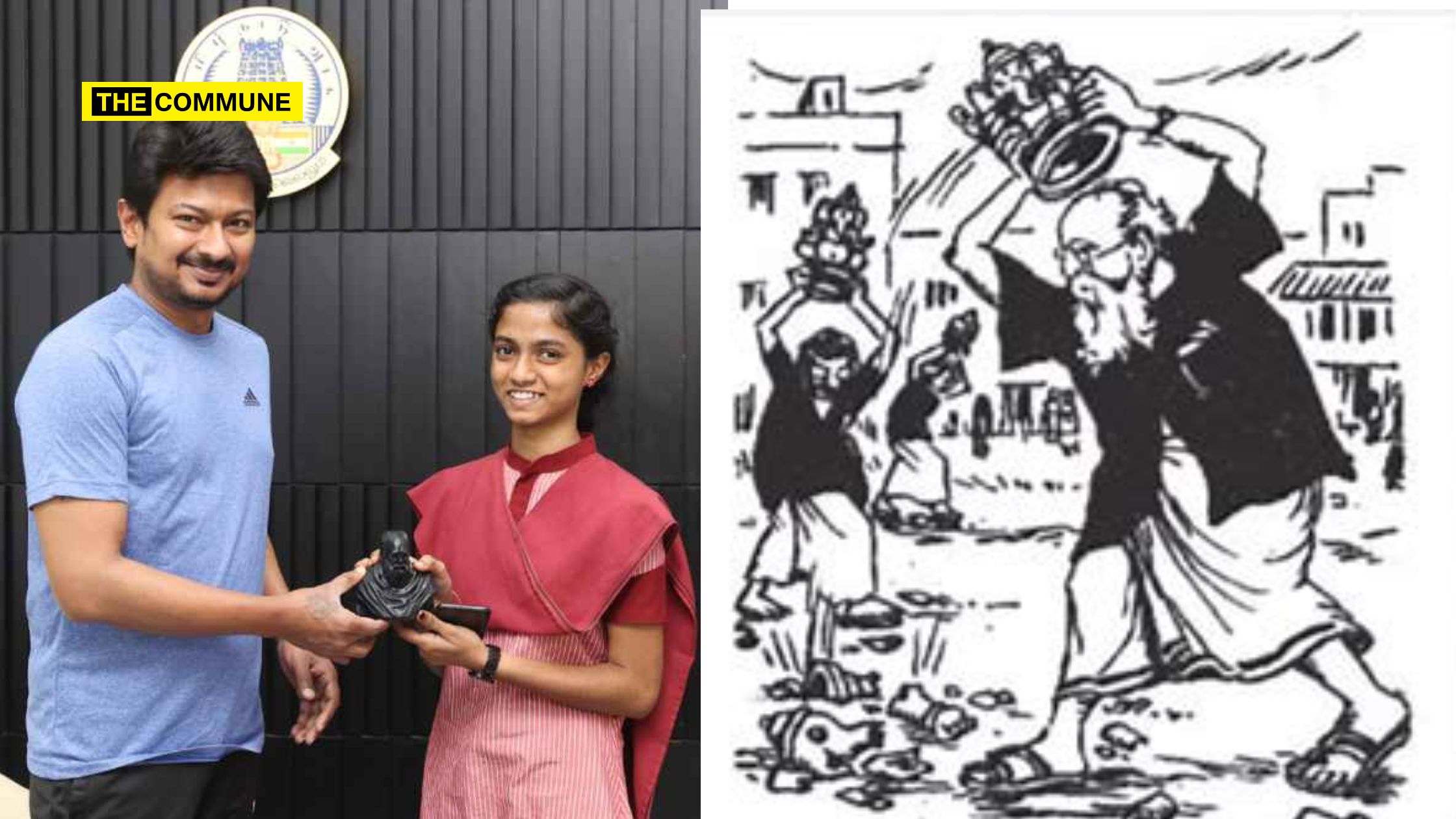 UDHAYANIDHI STALIN-PERIYAR-TOPPER NANDHINI