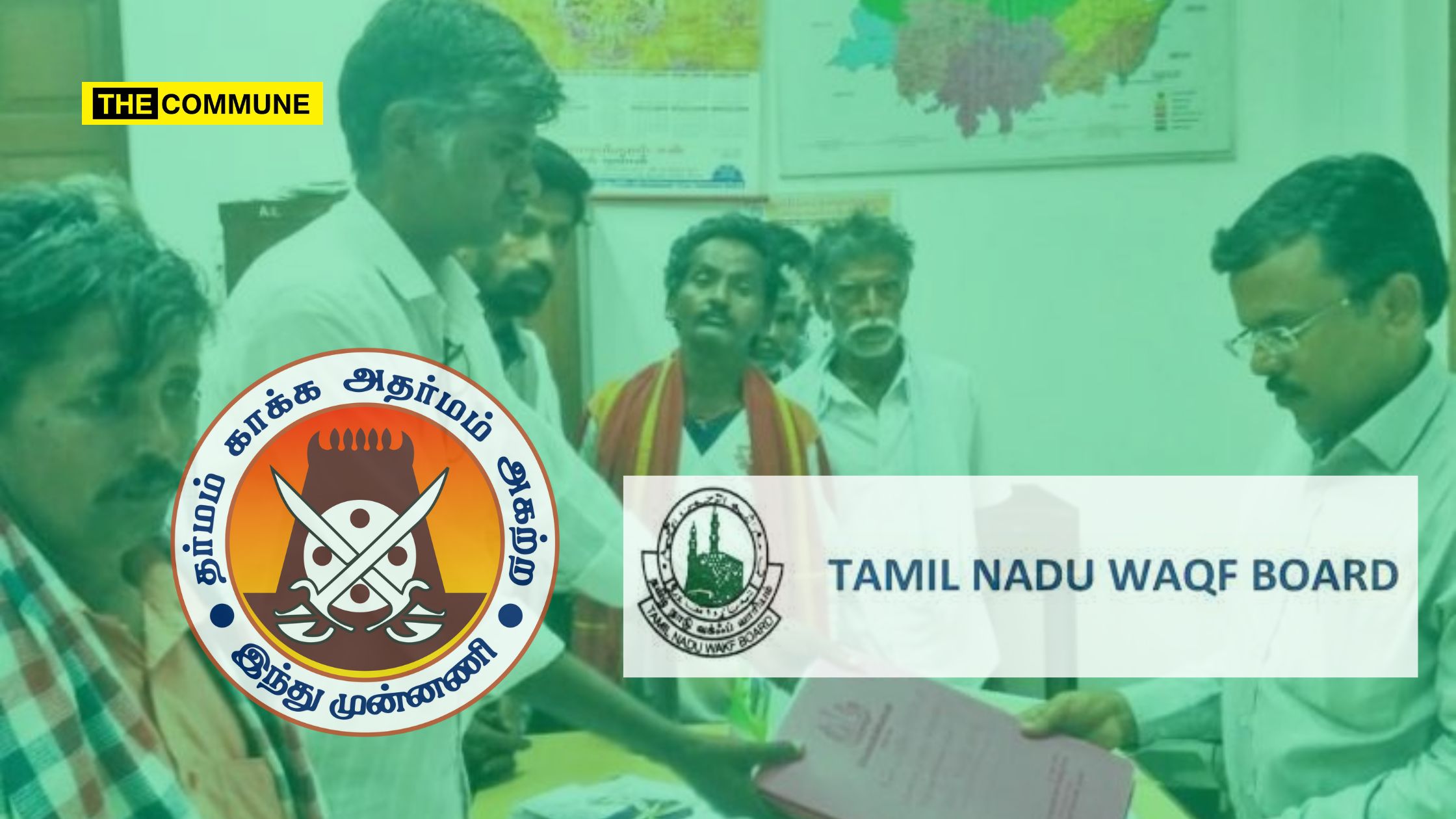 TN Waqf Board Allegedly Attempts To Seize Arunthathiyar Community Land In Erode, Hindu Munnani Condemns Dravida Model Govt (1)