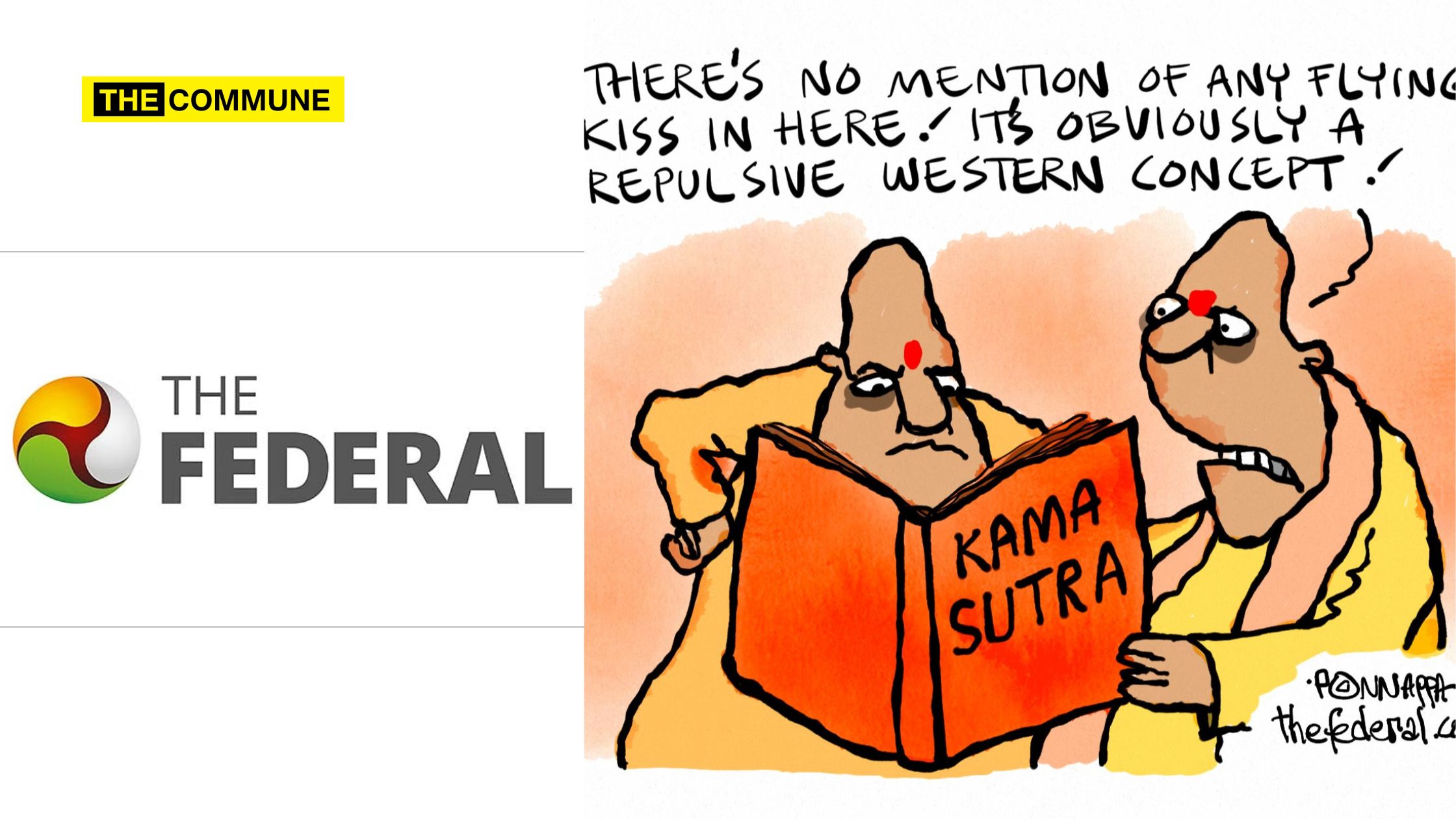 the federal puthiya thalaimurai hindumisia cartoon flying kiss