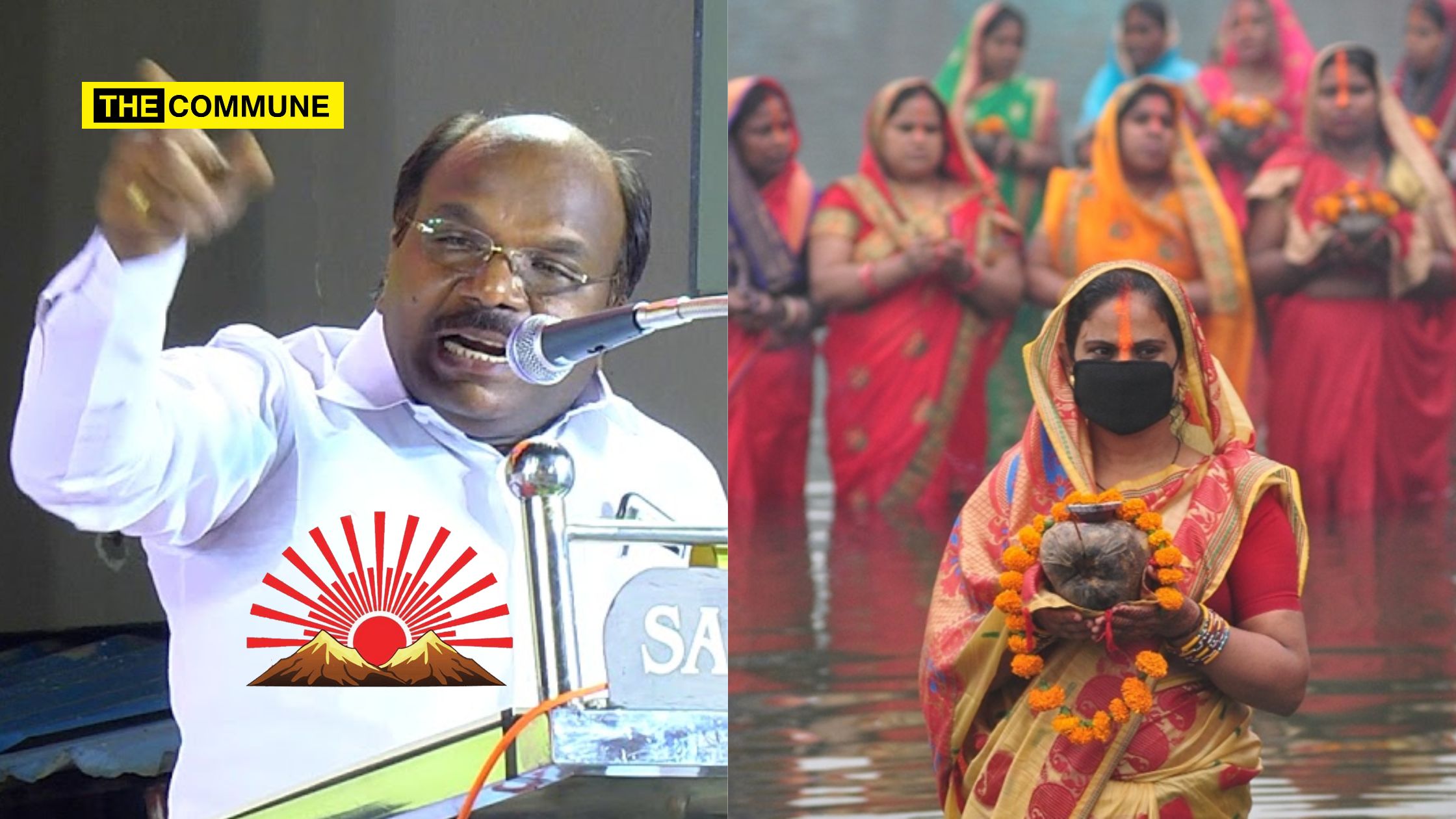 DMK Spokie constantine ravindran Says People Of UP And Bihar Lack Intelligence Because Of Sanatana Dharma