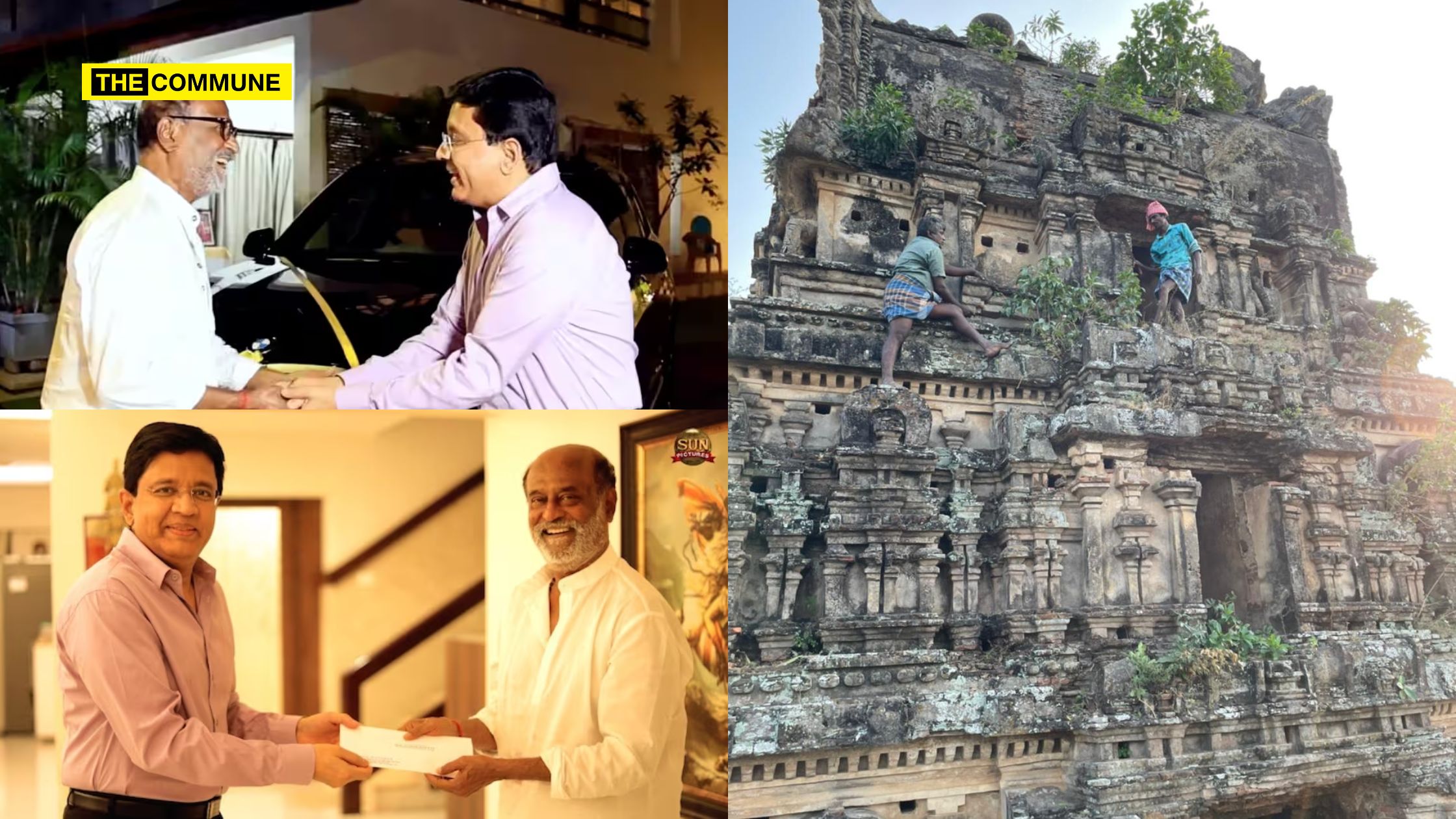 rajinikanth kalanithi maran sun pictures jailer 100 crores bmw car sanjeevi rayar temple kanchipuram