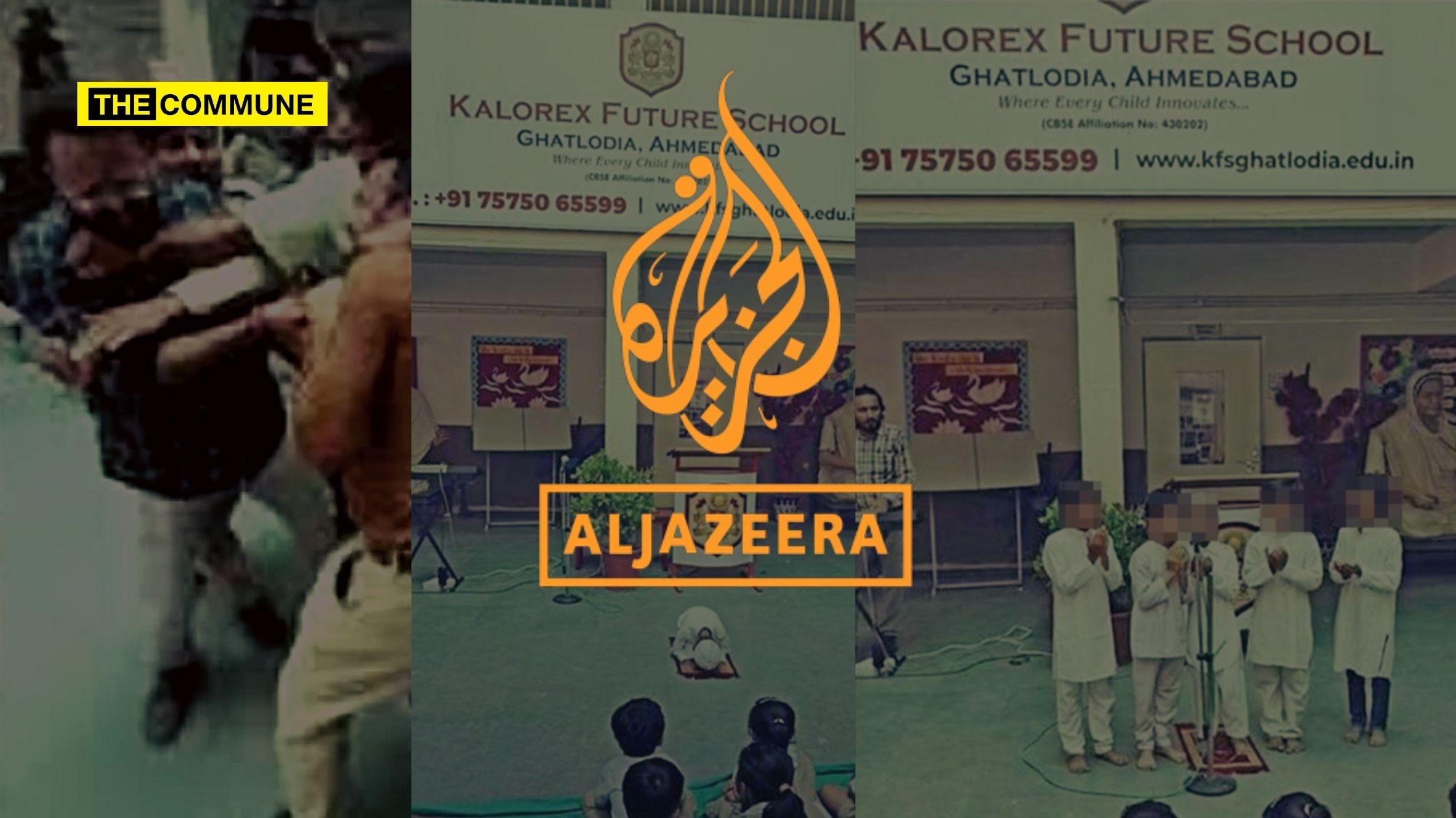 Al Jazeera Peddles Half-Truths About Hindu Activists Thrashing Teacher For Depicting Muslim Prayers At Hindu-Majority School