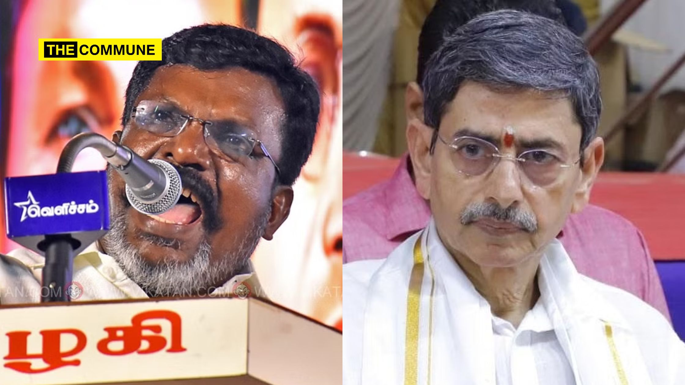 Crooked Person, Filtered Sanghi, Keep Your Tails Curled Or It Will Be Chopped VCK MP Thirumavalavan Goes On A Rant Against TN Guv, Trivializes Petrol-Bomb Incident