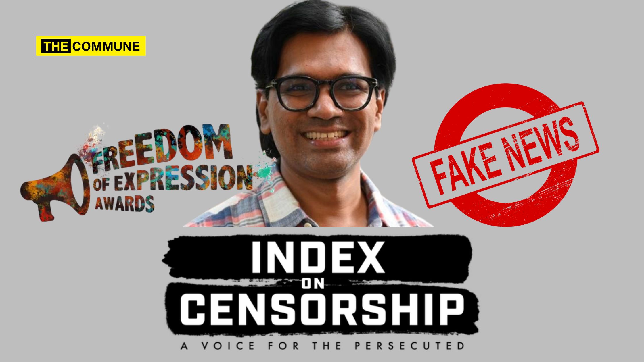 Serial Fake News Peddler Of Alt News Nominated For Freedom Of Expression  Awards - The Commune