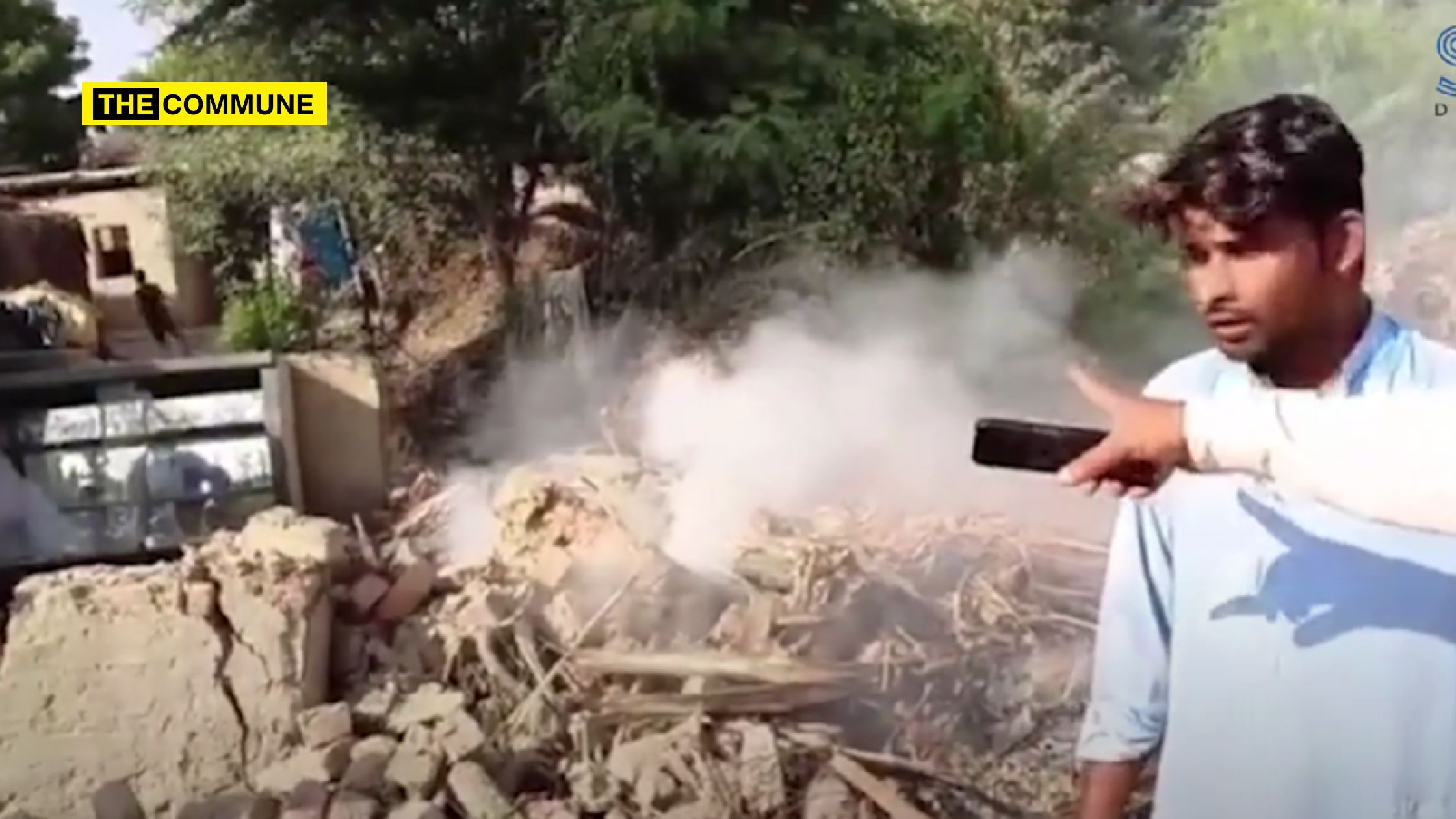 Muslim Landlord In Sindh Pakistan Demolish And Burn Houses Of Hindu