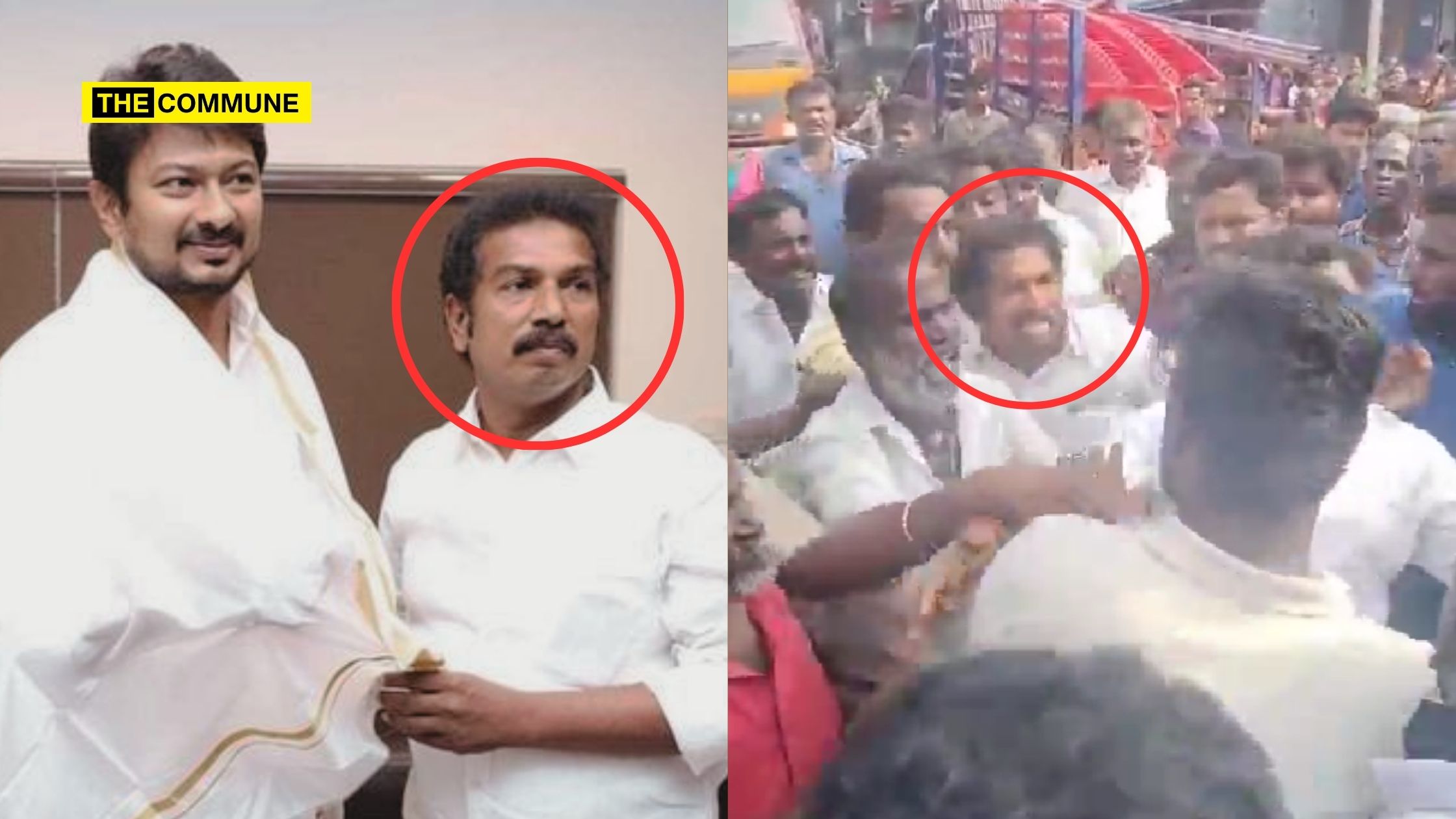 DMK MLA Ebenezer And His Men Heckle And Allegedly Assault Flood ...