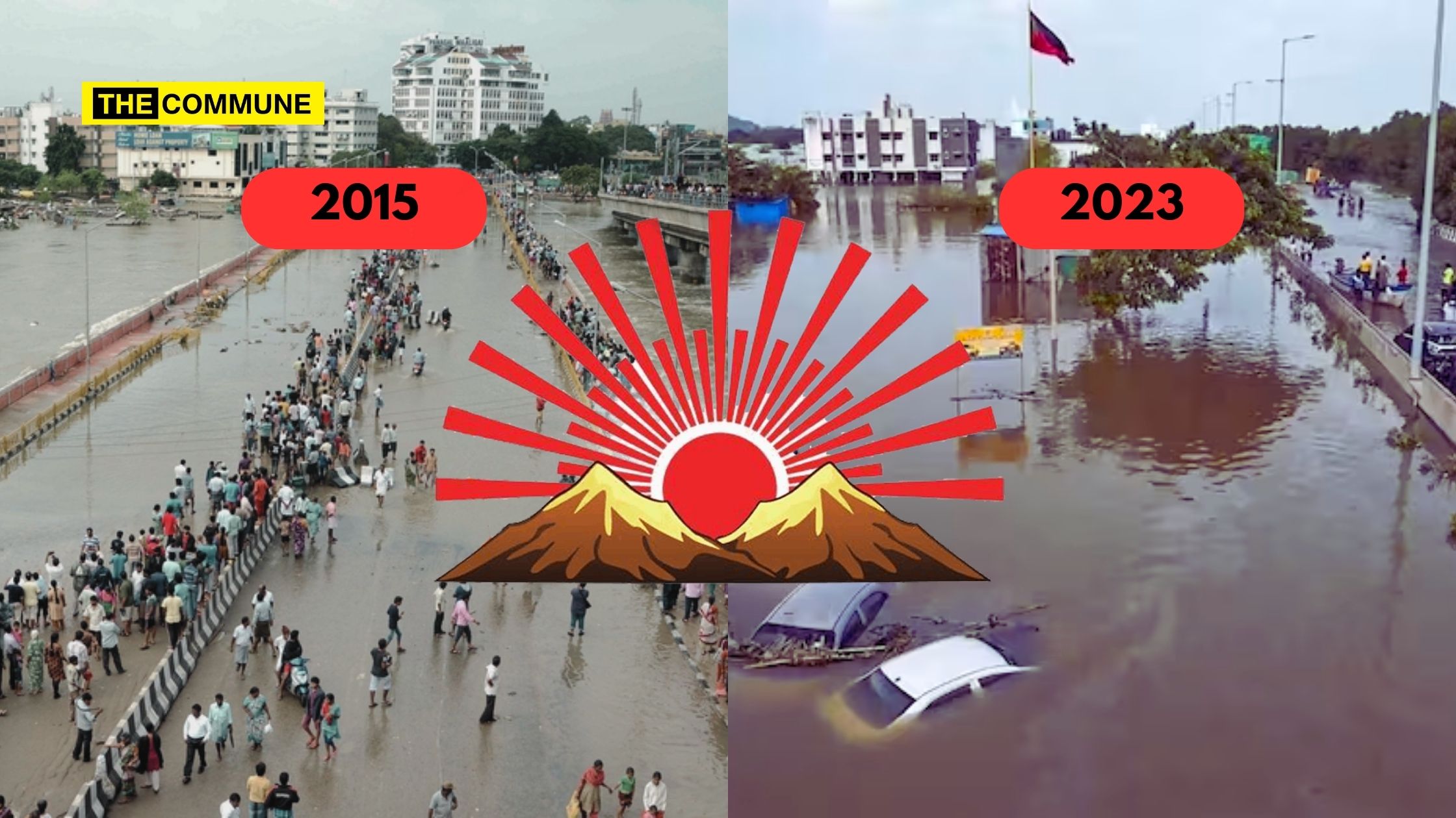 How DMK IT Wing Used A Flawed Interval To Show That 2023 Chennai Rains Were Higher Than 2015