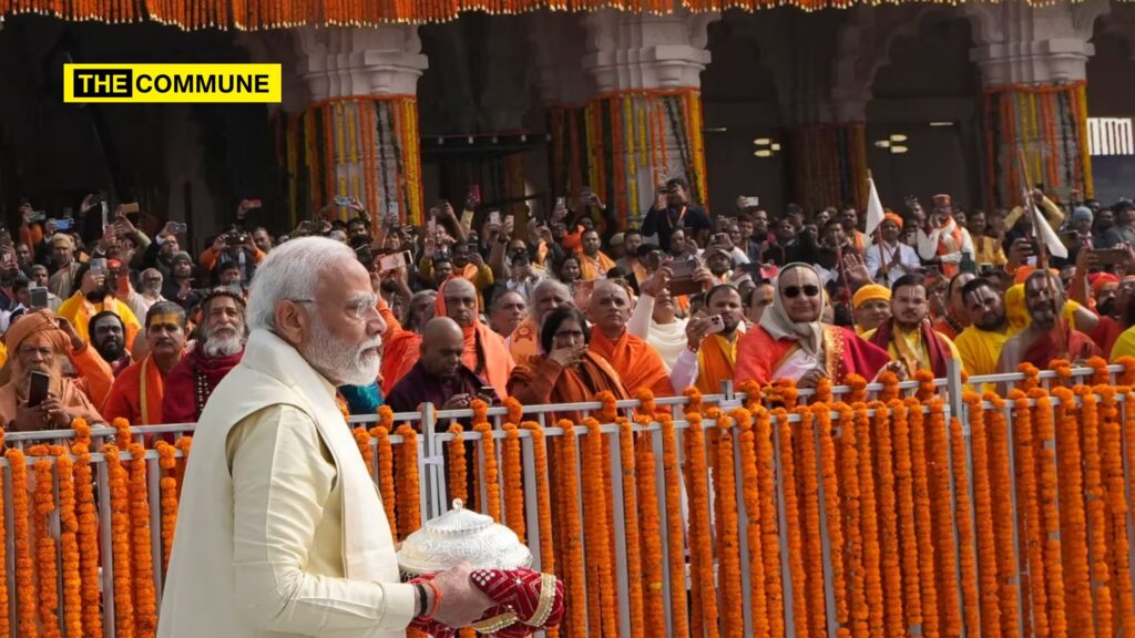 PM Modi at Ayodhya Ram Mandir