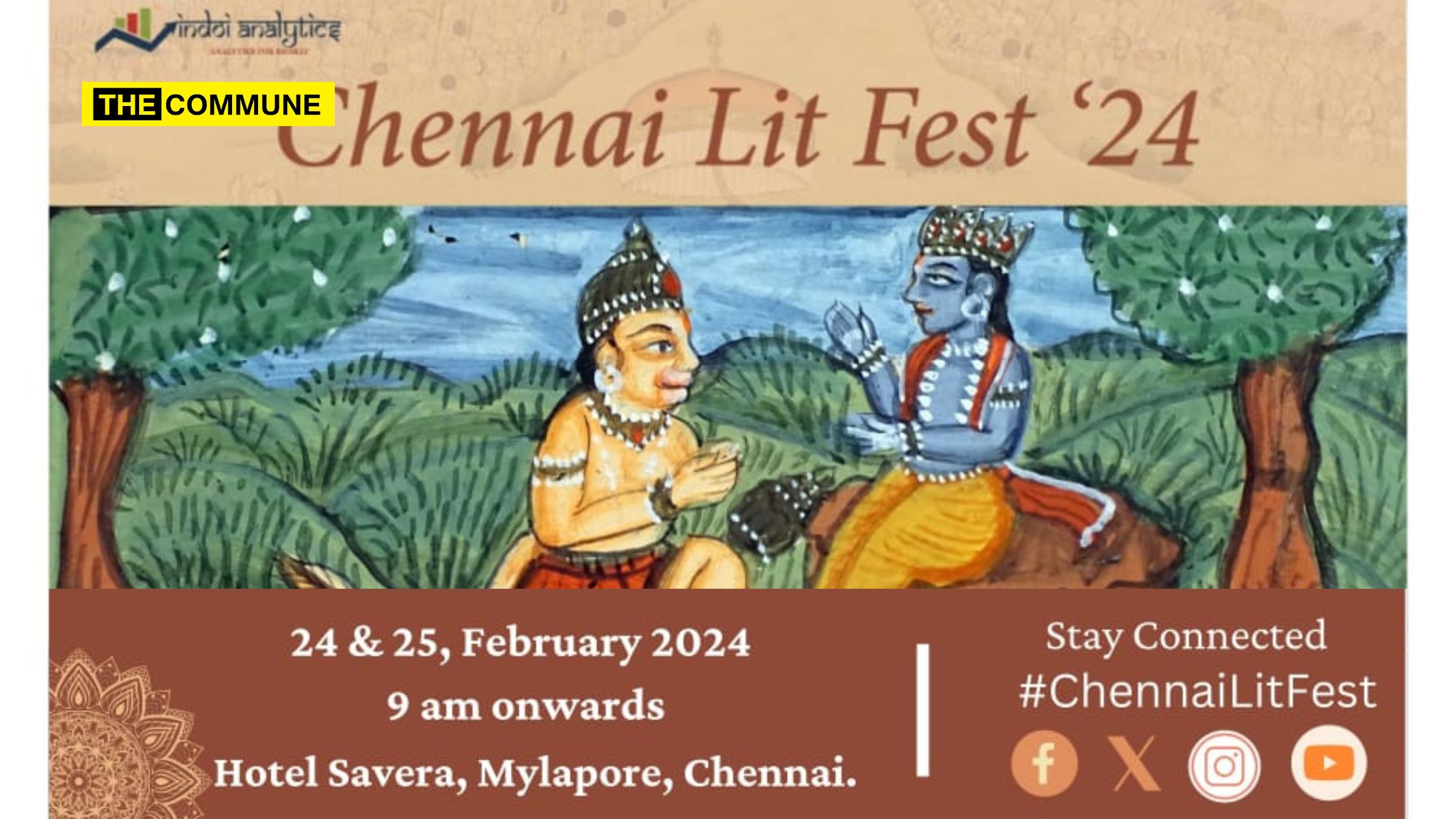 Chennai Lit Fest 4.0 To Happen On Feb 2425 The Commune
