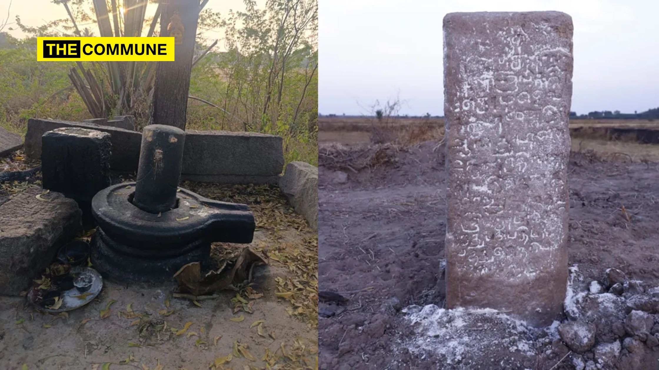 Remains Of 10th Century Chola-Era Shiva Temple Unearthed Near Tiruverambur, Tiruchirapalli