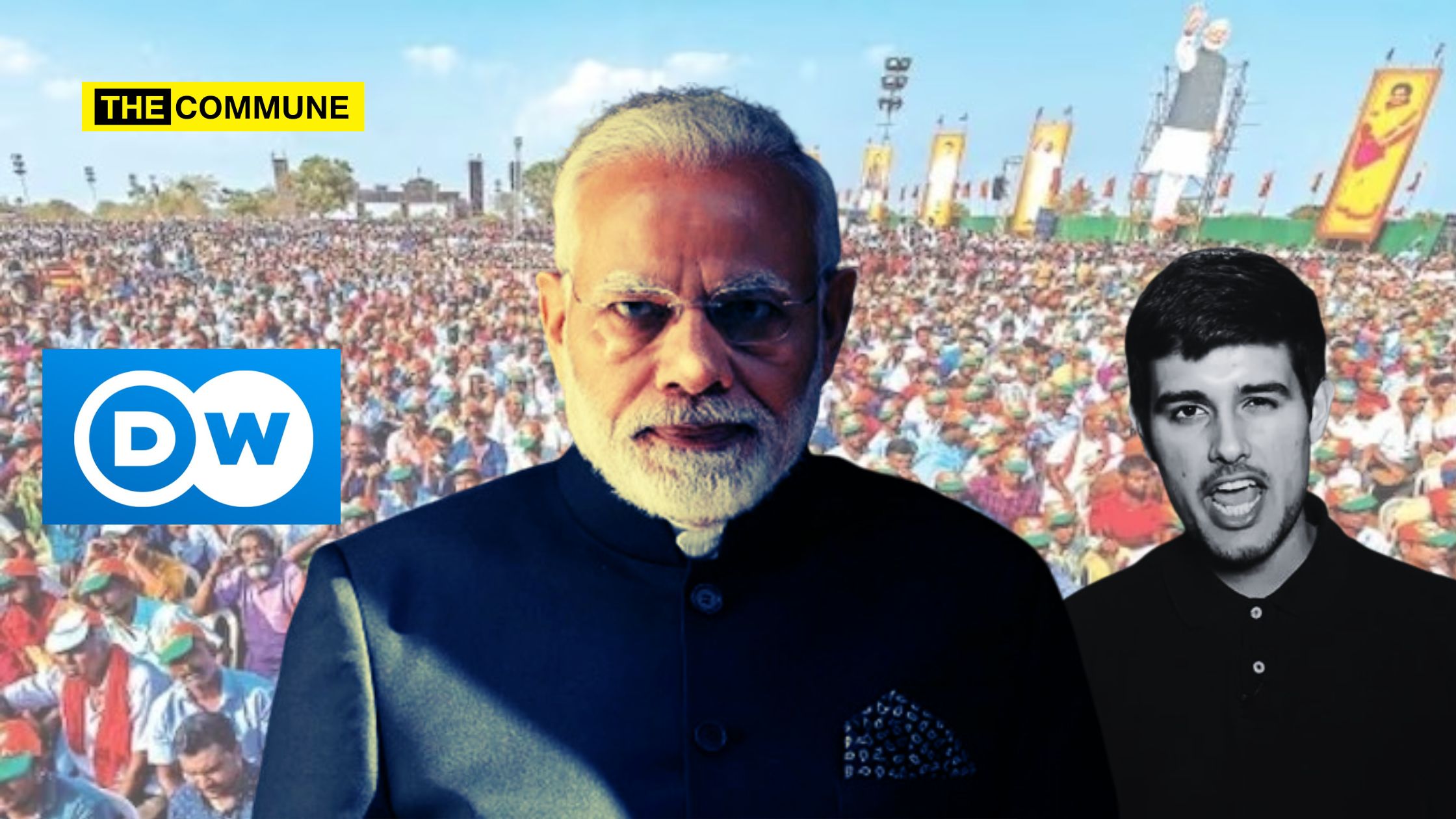 modi dhruv rathee dw germany voting elections lok sabha prime minister