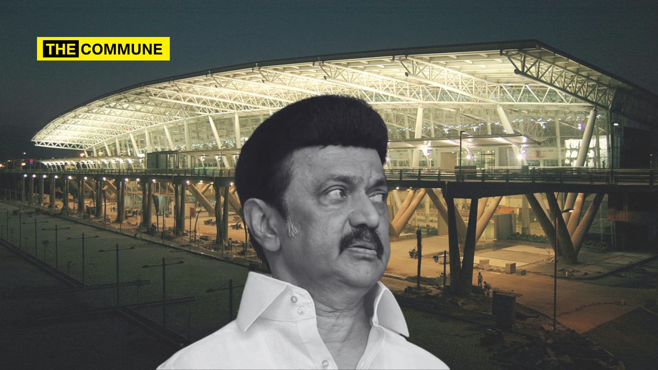 Tamil Nadu Chief Minister MK Stalin and proposed greenfield airport