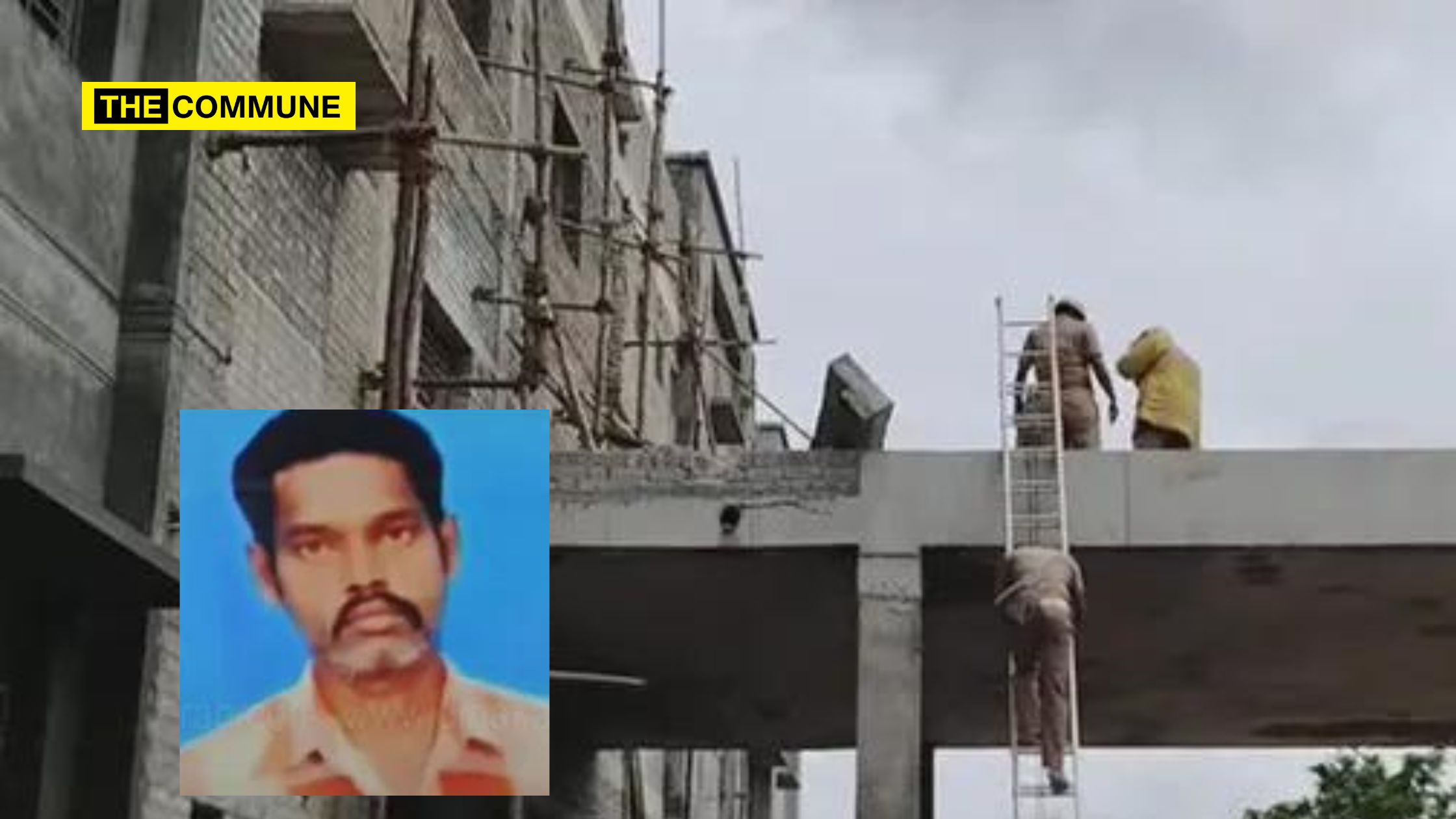 Tragic Building Collapse at Cumbum Government Hospital, One Dead & Two Injured