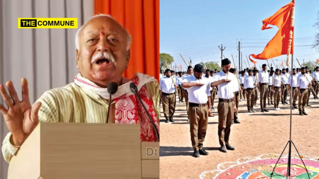 Mohan Bhagwat, RSS Volunteers