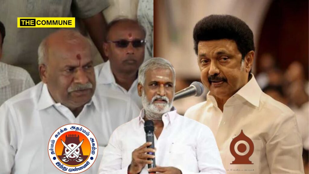 Hindu Munnani, Sekar Babu and MK Stalin