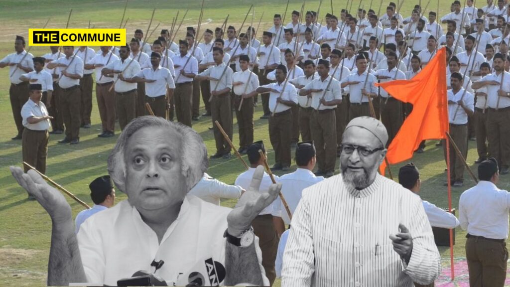 RSS ban opposed by Jairam Ramesh and Owaisi